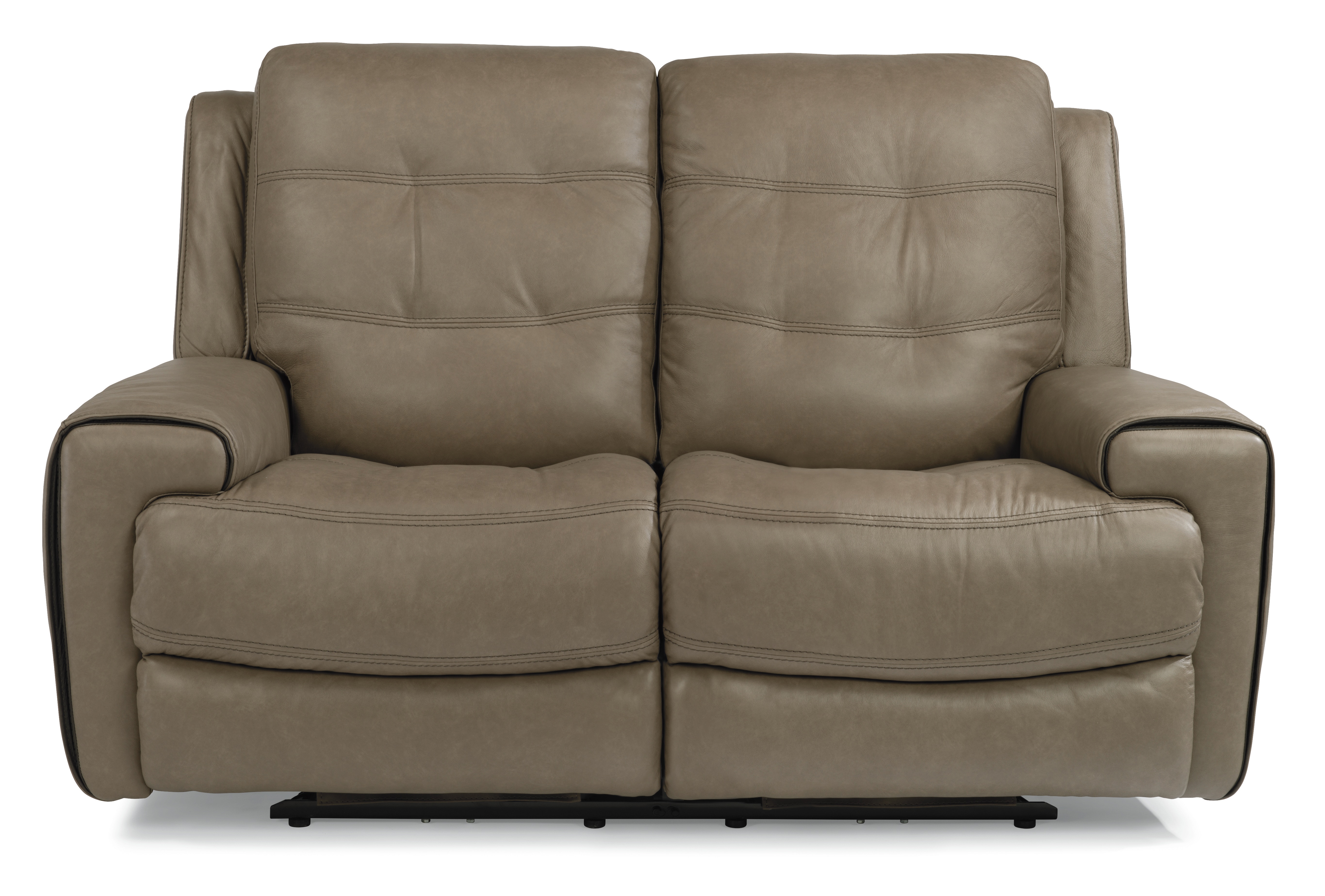 Flexsteel Living Room Power Reclining Loveseat With Power Headrests ...