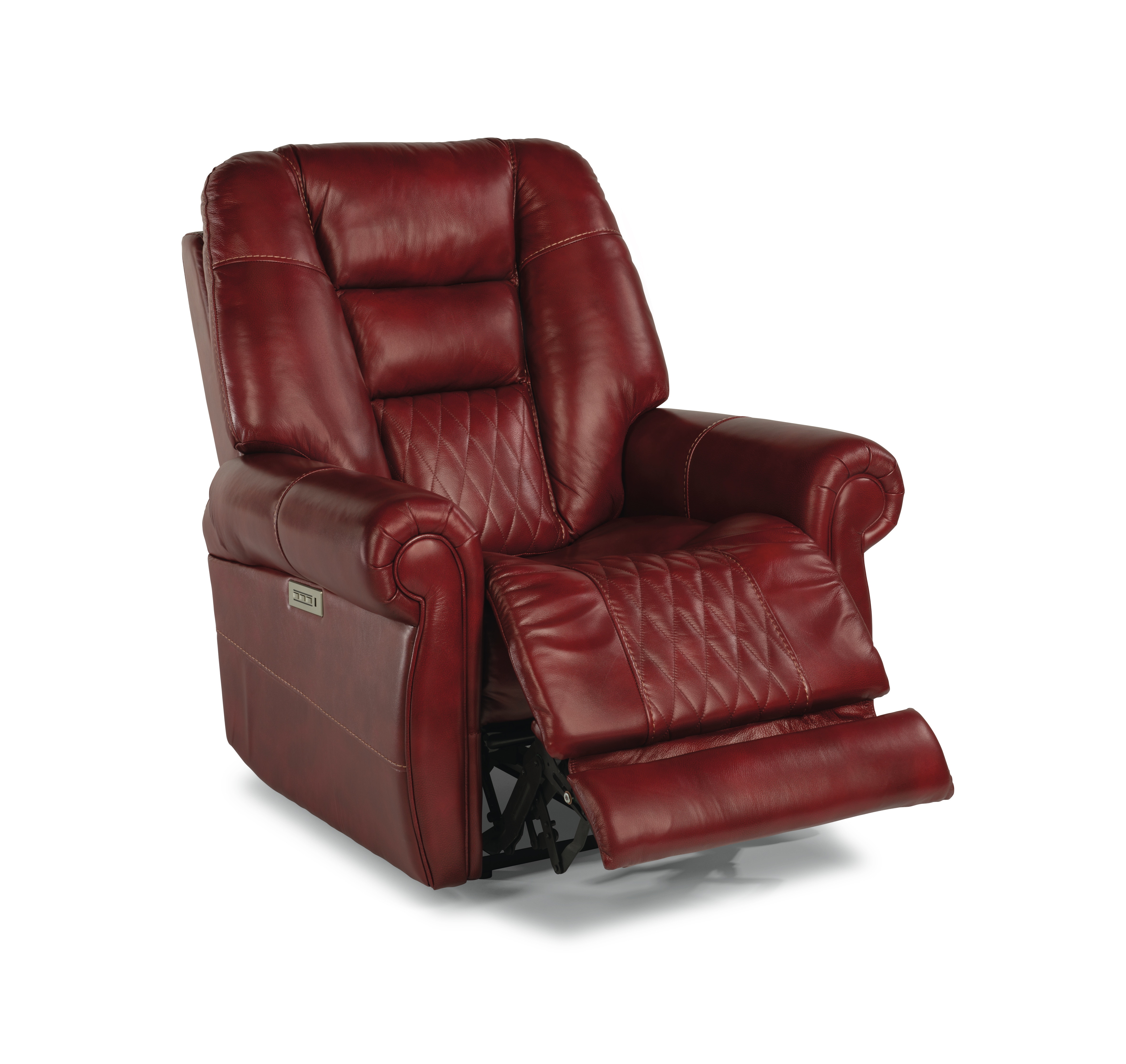 Flexsteel Living Room Power Recliner with Power Headrest and Lumbar