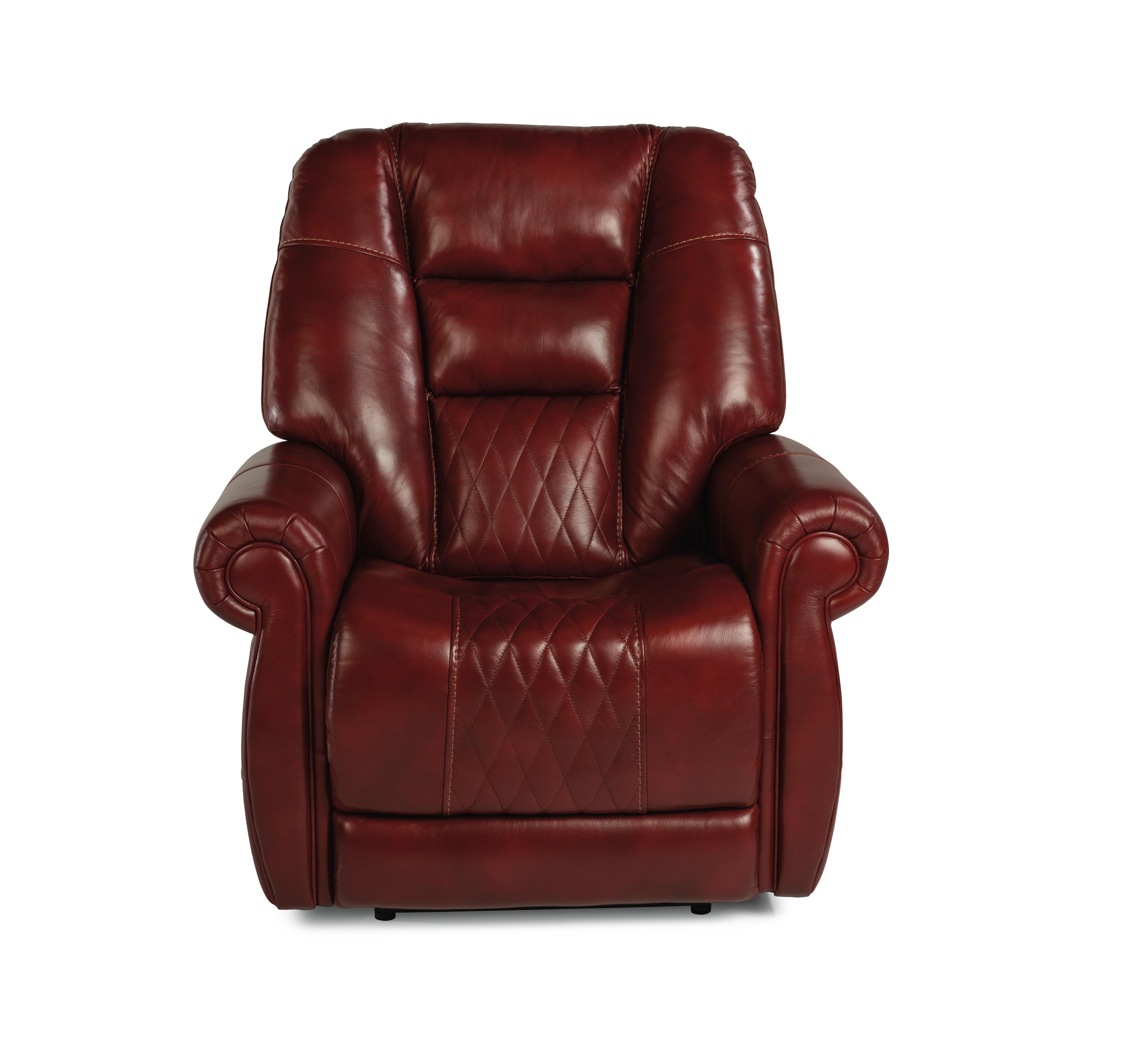 flexsteel maverick leather power recliner