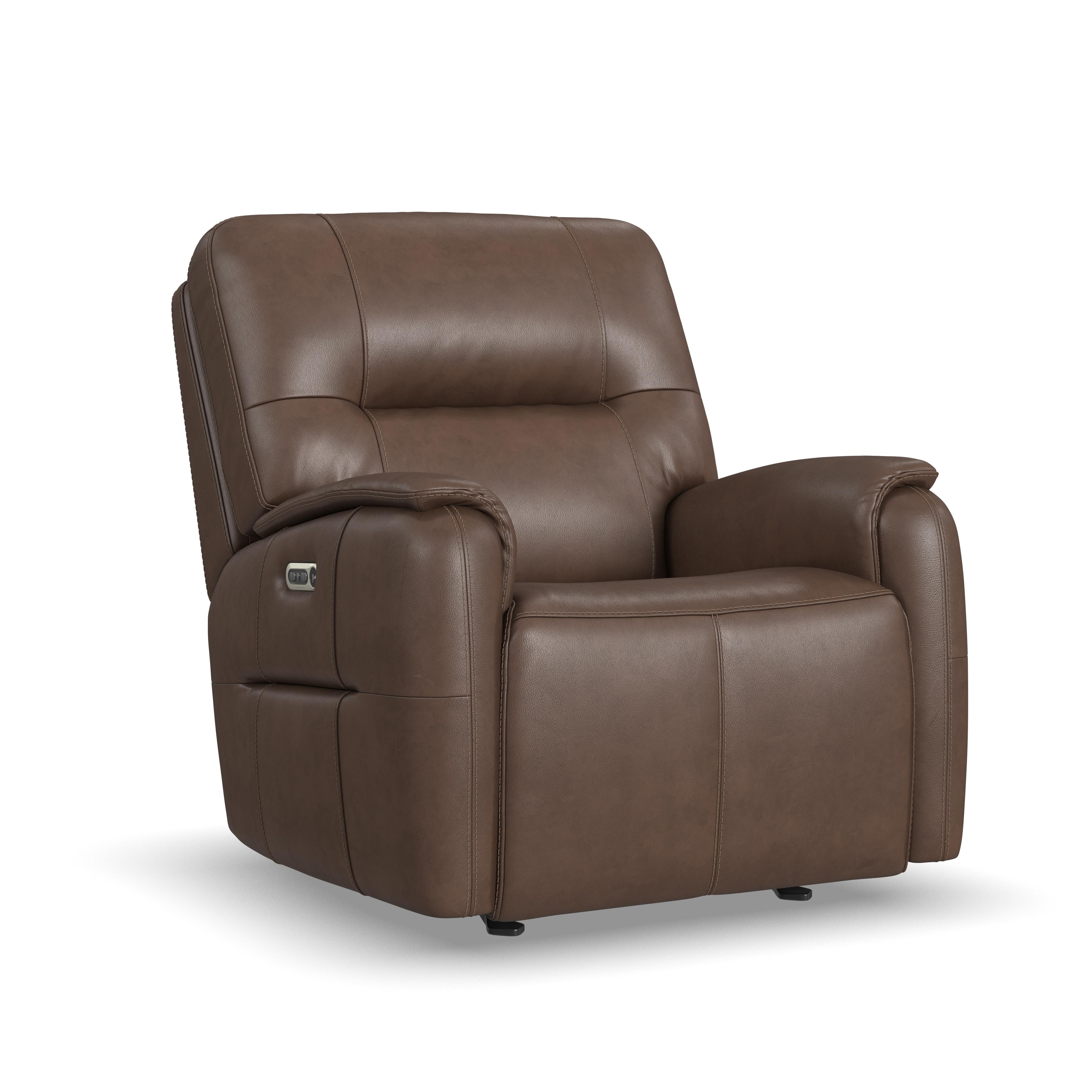 Flexsteel Power Gliding Recliner with Power Headrest 1745-54PH