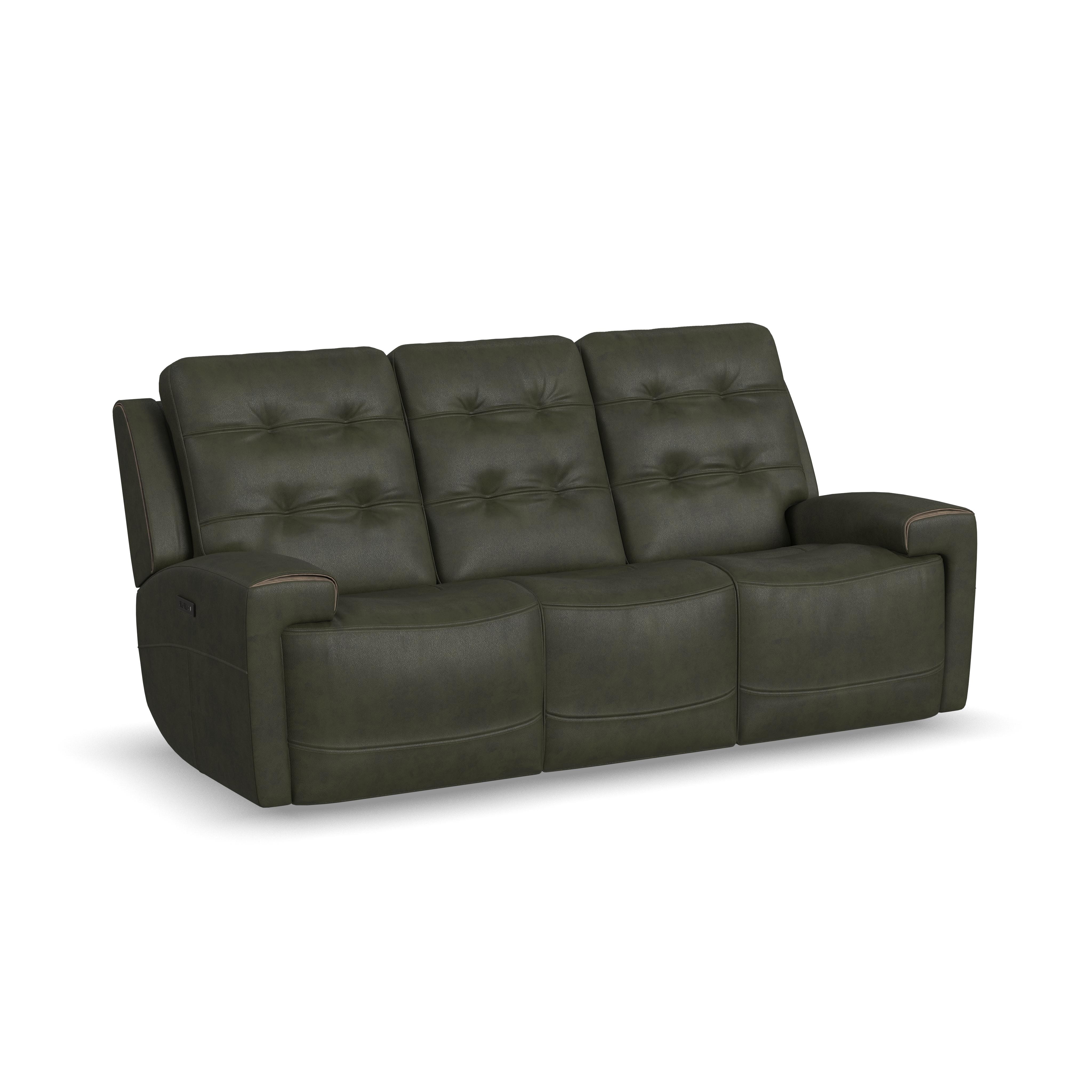 Flexsteel Living Room Furniture Power Reclining Sofa with Power
