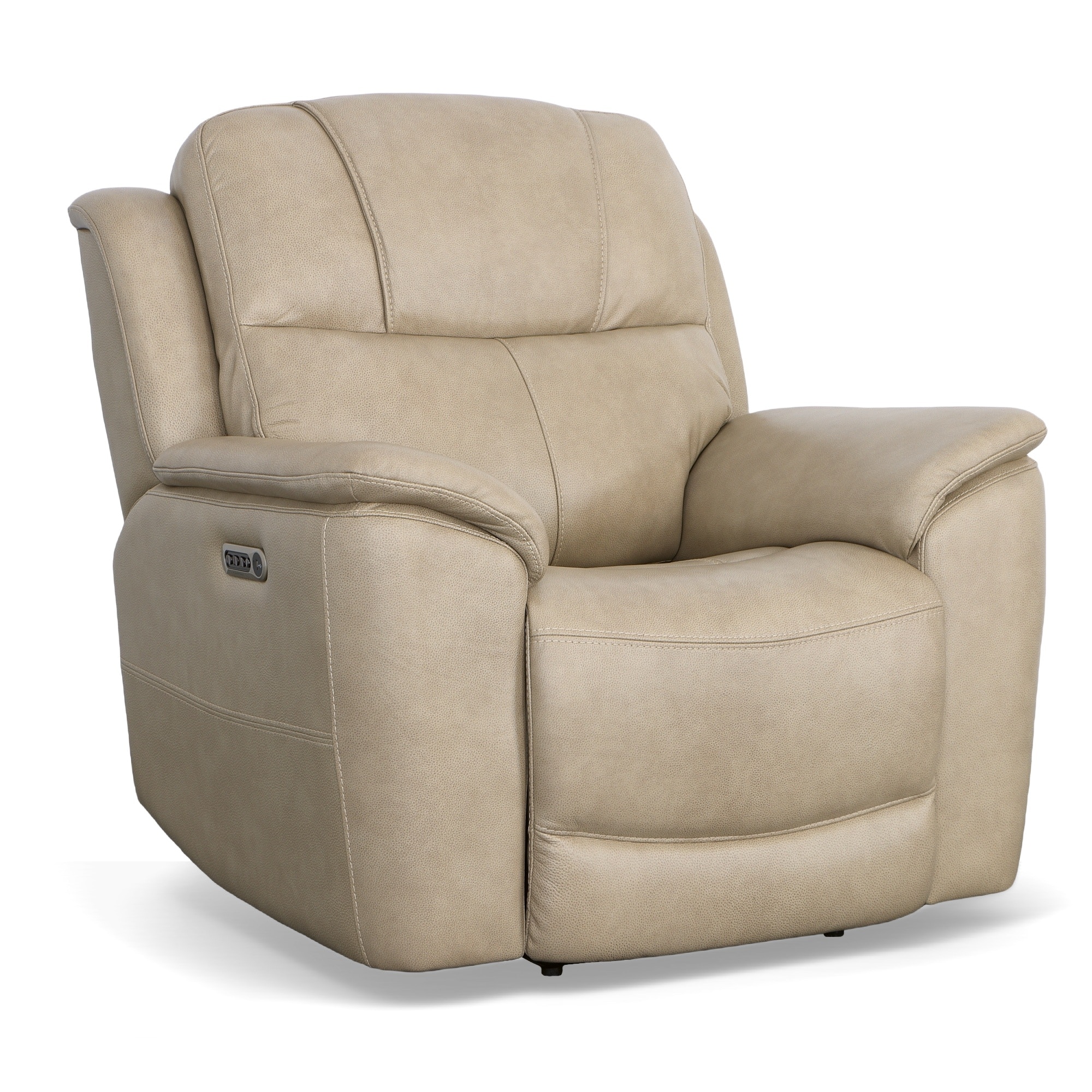 Flexsteel Living Room Power Recliner with Power Headrest and