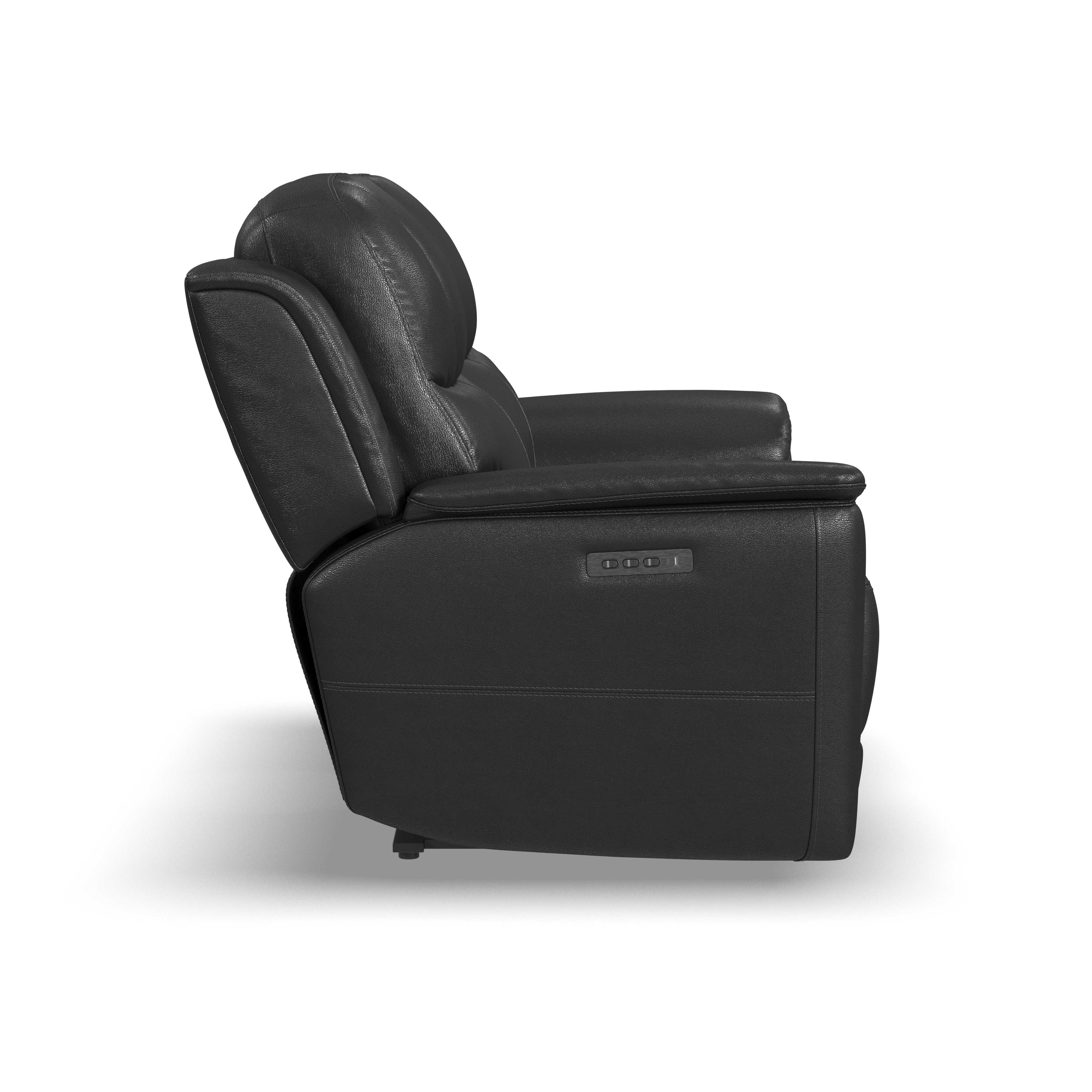 Shop our Power Reclining Loveseat with Power Headrests and Lumbar by