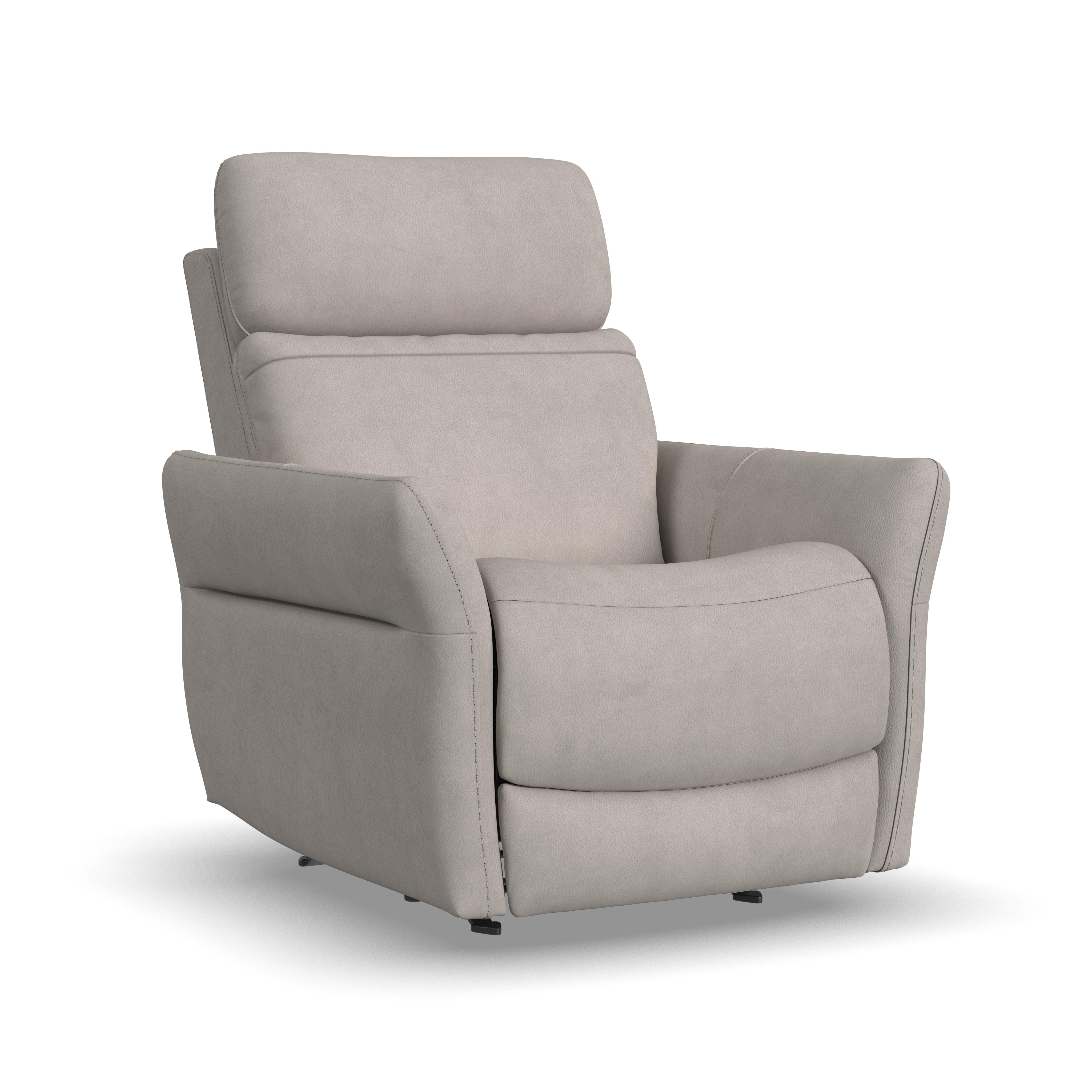 Flexsteel Living Room Power Rocking Recliner With Power Headrest And ...