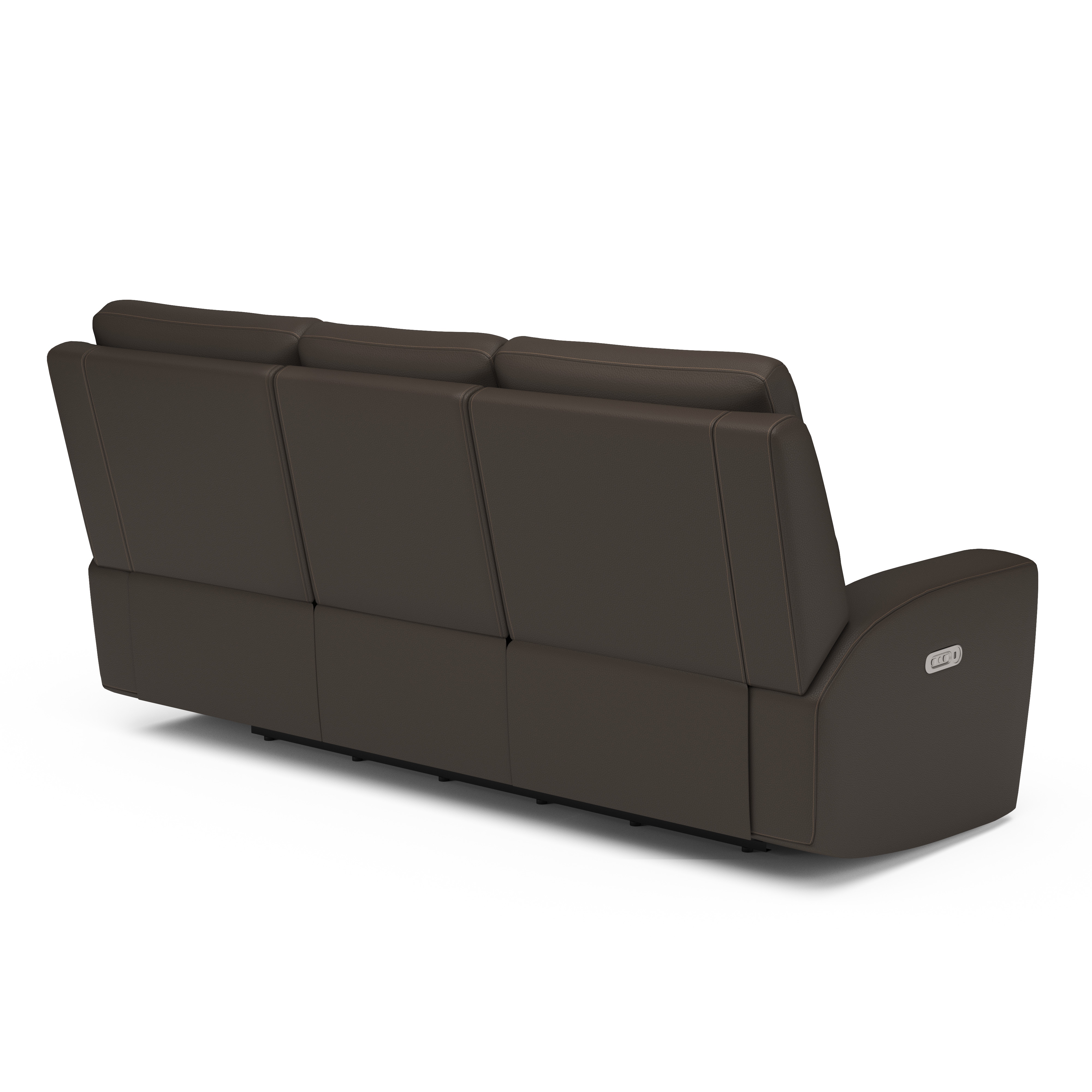 Flexsteel Living Room Power Reclining Sofa With Power Headrests - Skaff ...