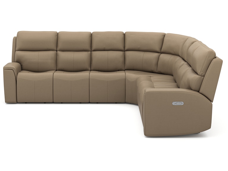 Picture of JARVIS POWER LEATHER SECTIONAL