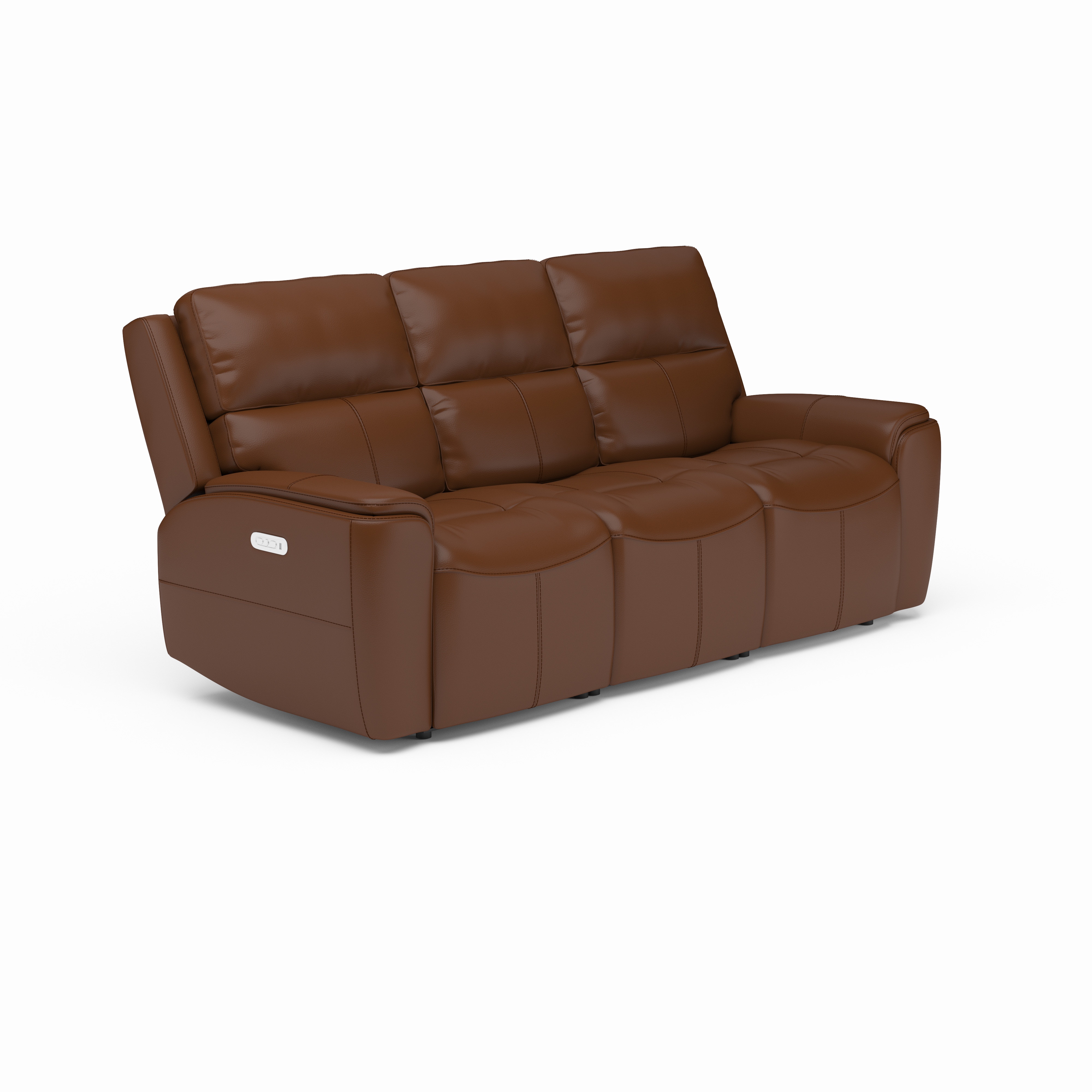 Flexsteel Living Room Power Reclining Sofa with Power Headrests 1844-62PH
