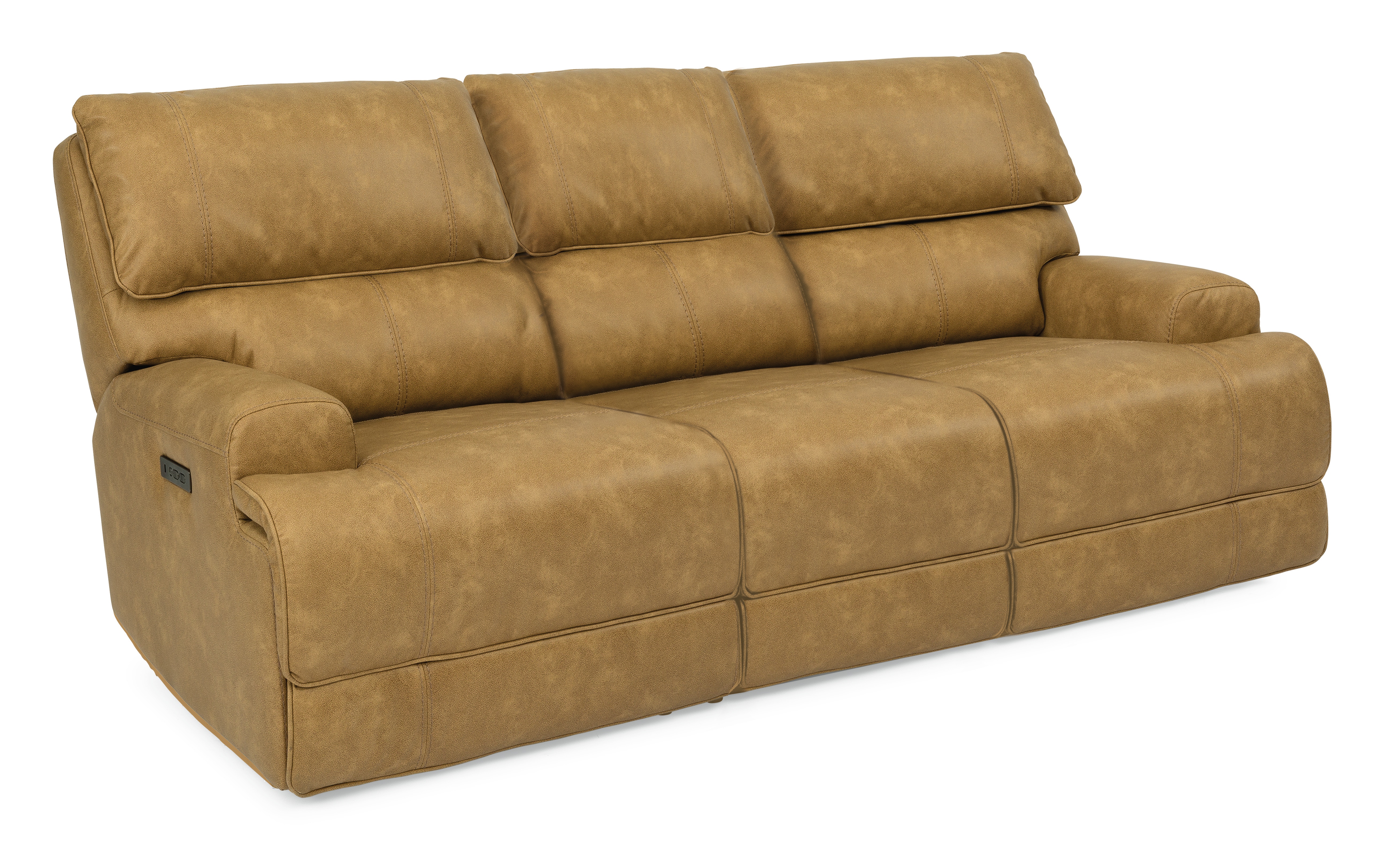 Flexsteel Living Room Power Reclining Sofa With Power Headrests 1879 ...