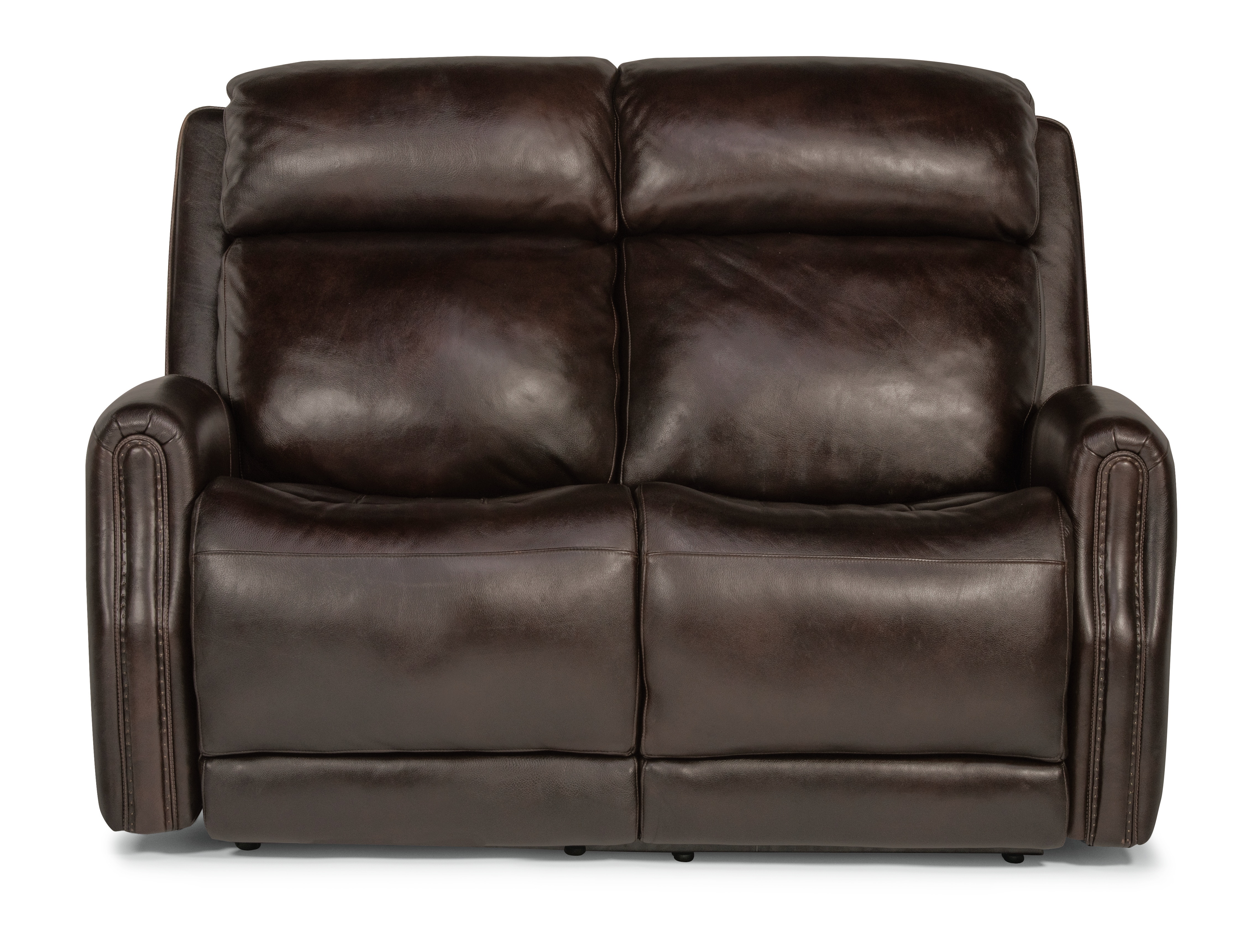 Flexsteel Power Reclining Loveseat with Power Headrests 1897-60PH