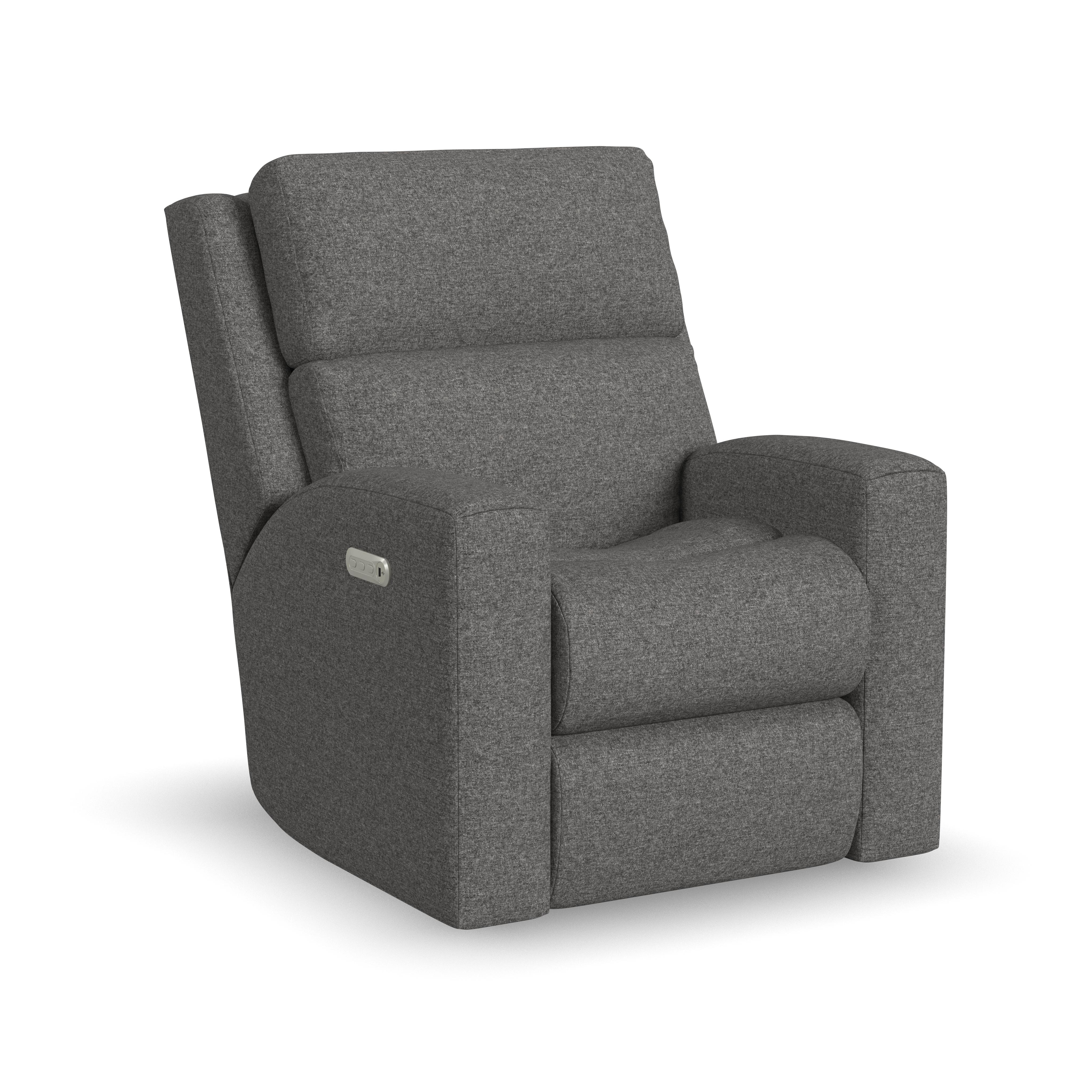 Flexsteel power recliner with power headrest store and lumbar