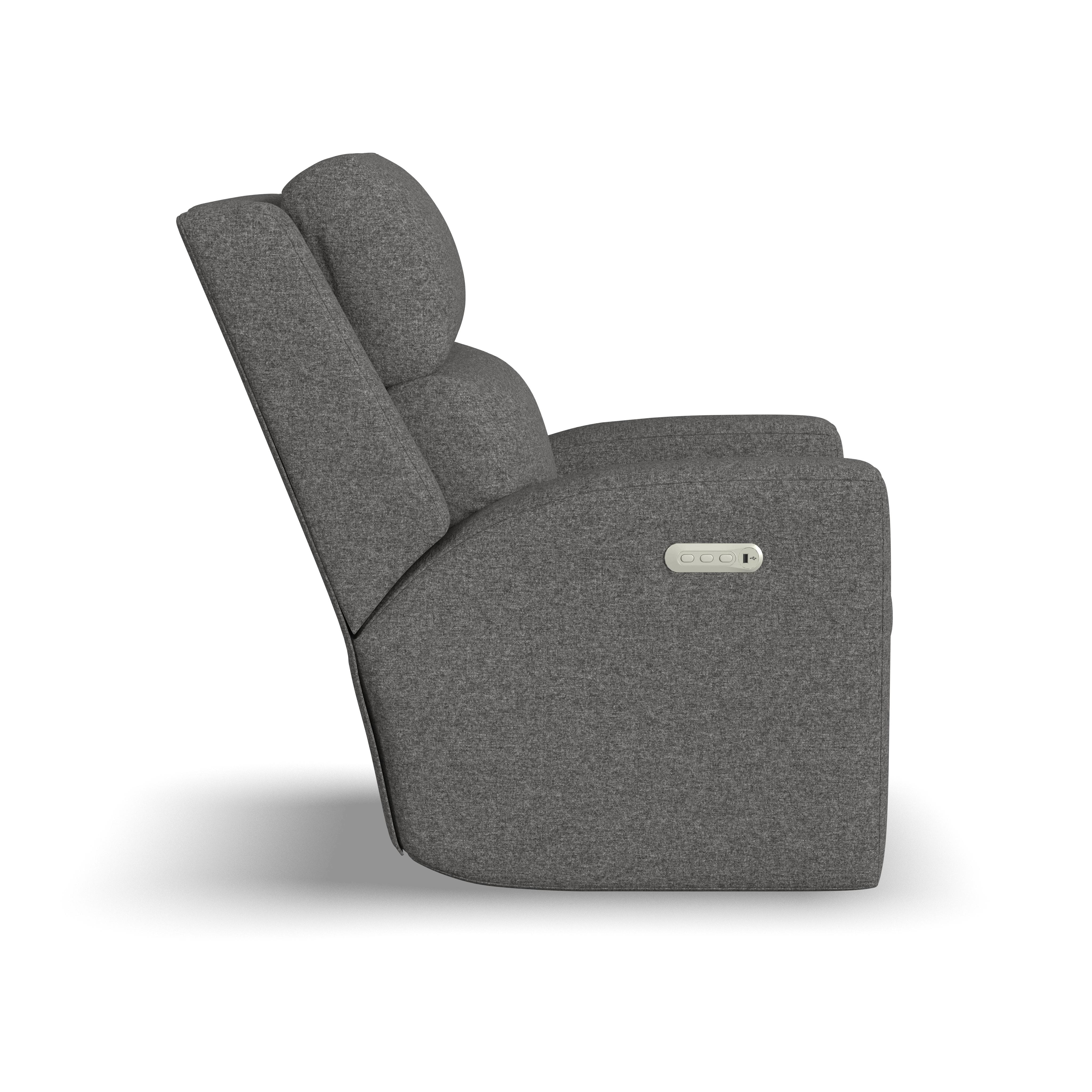 Flexsteel Living Room Power Recliner with Power Headrest and Lumbar
