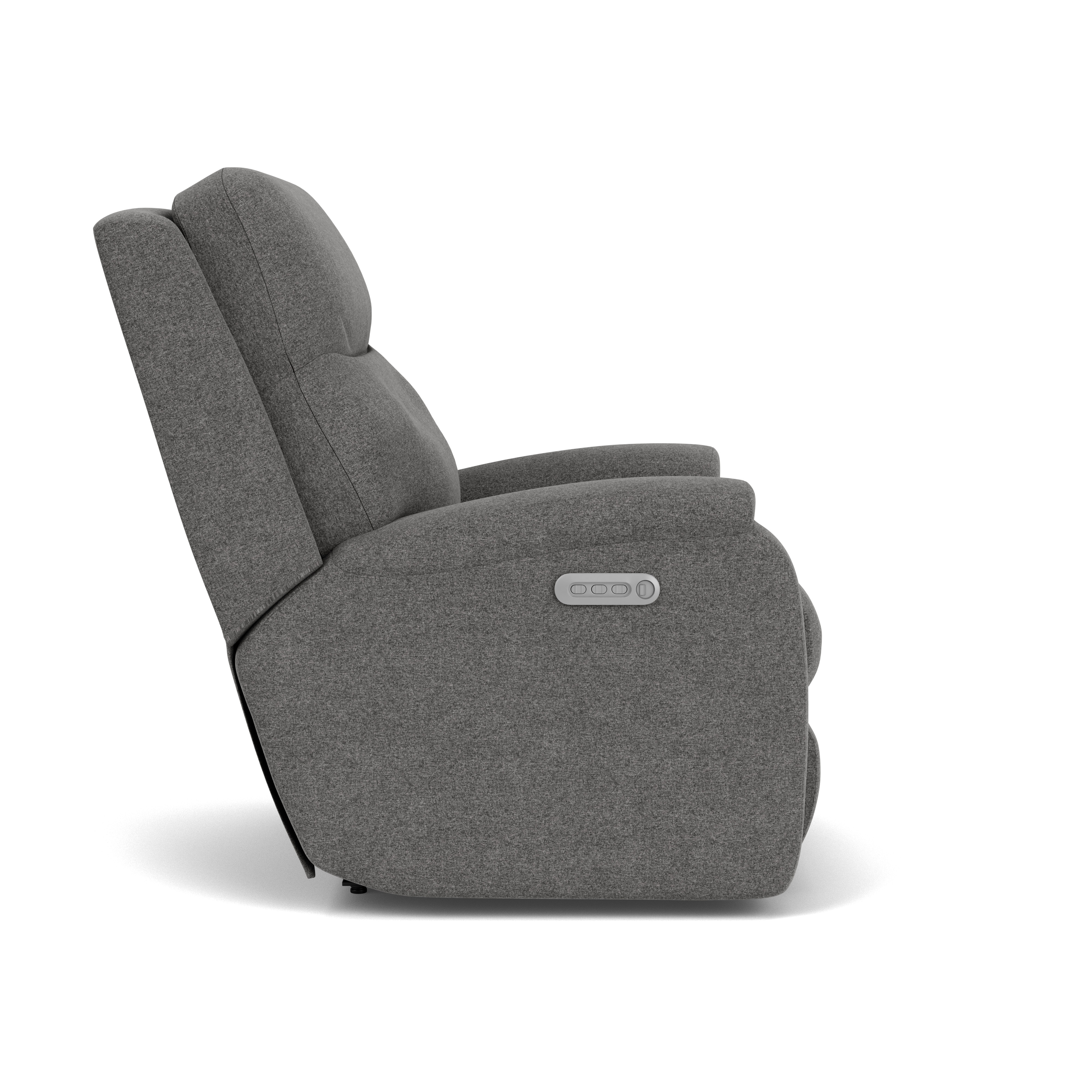 Flexsteel Crew Power Recliner with Power Headrest and Lumbar - Thumbnail 2