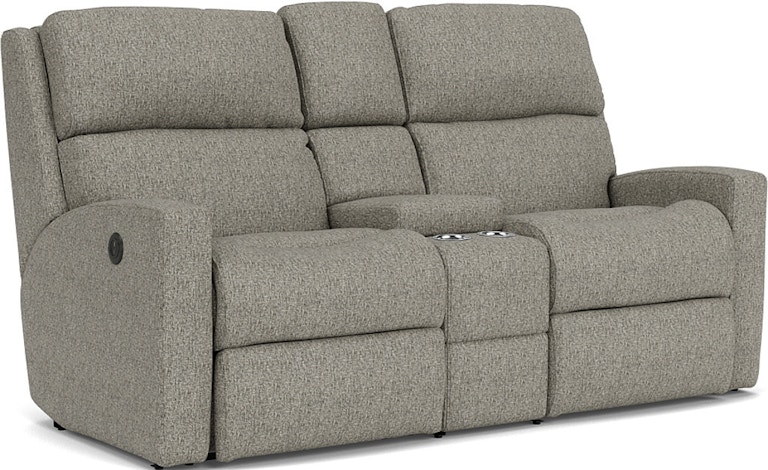 Flexsteel Catalina Power Reclining Loveseat with Console 2900-601M