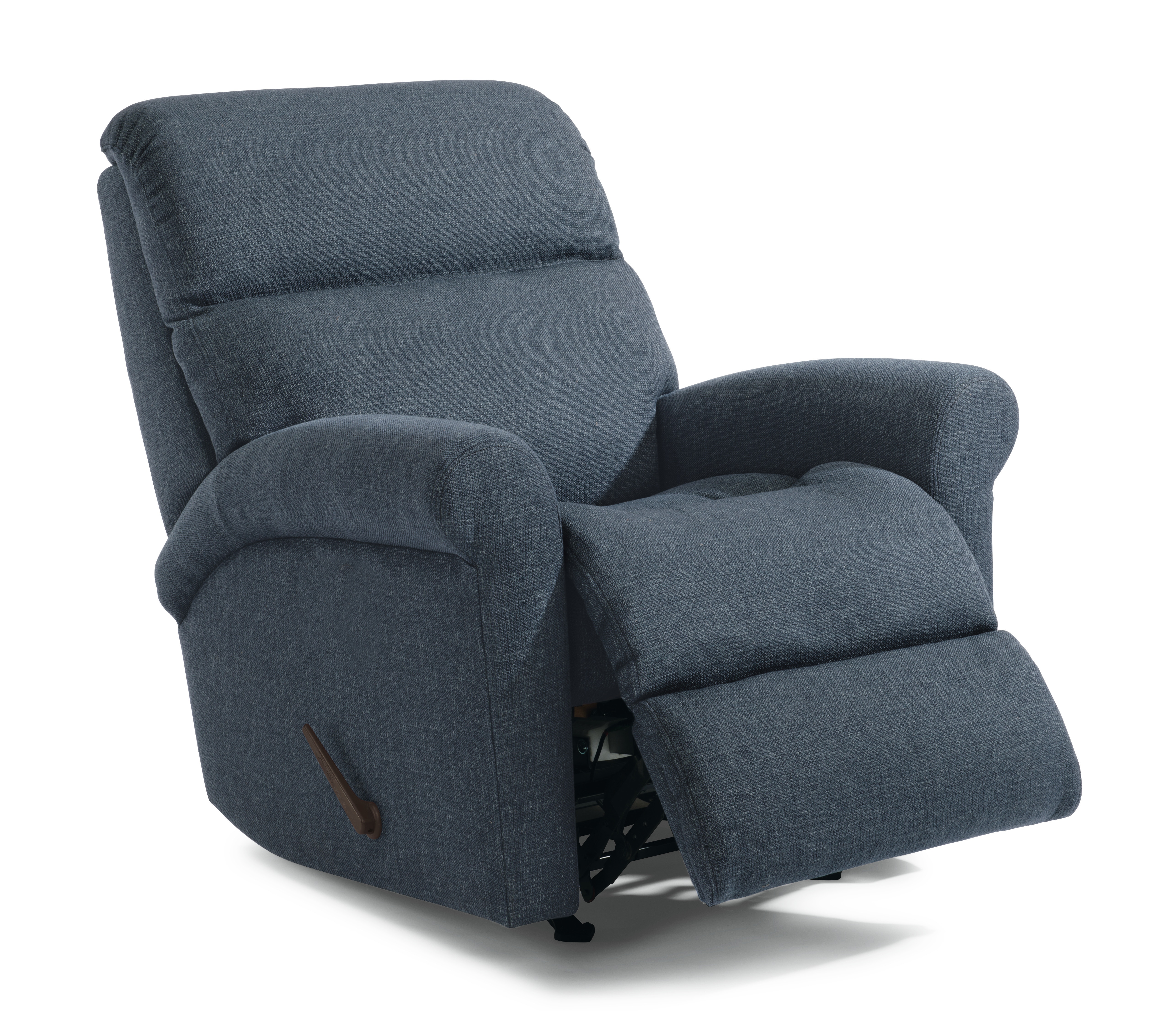 davis fabric recliner club chair