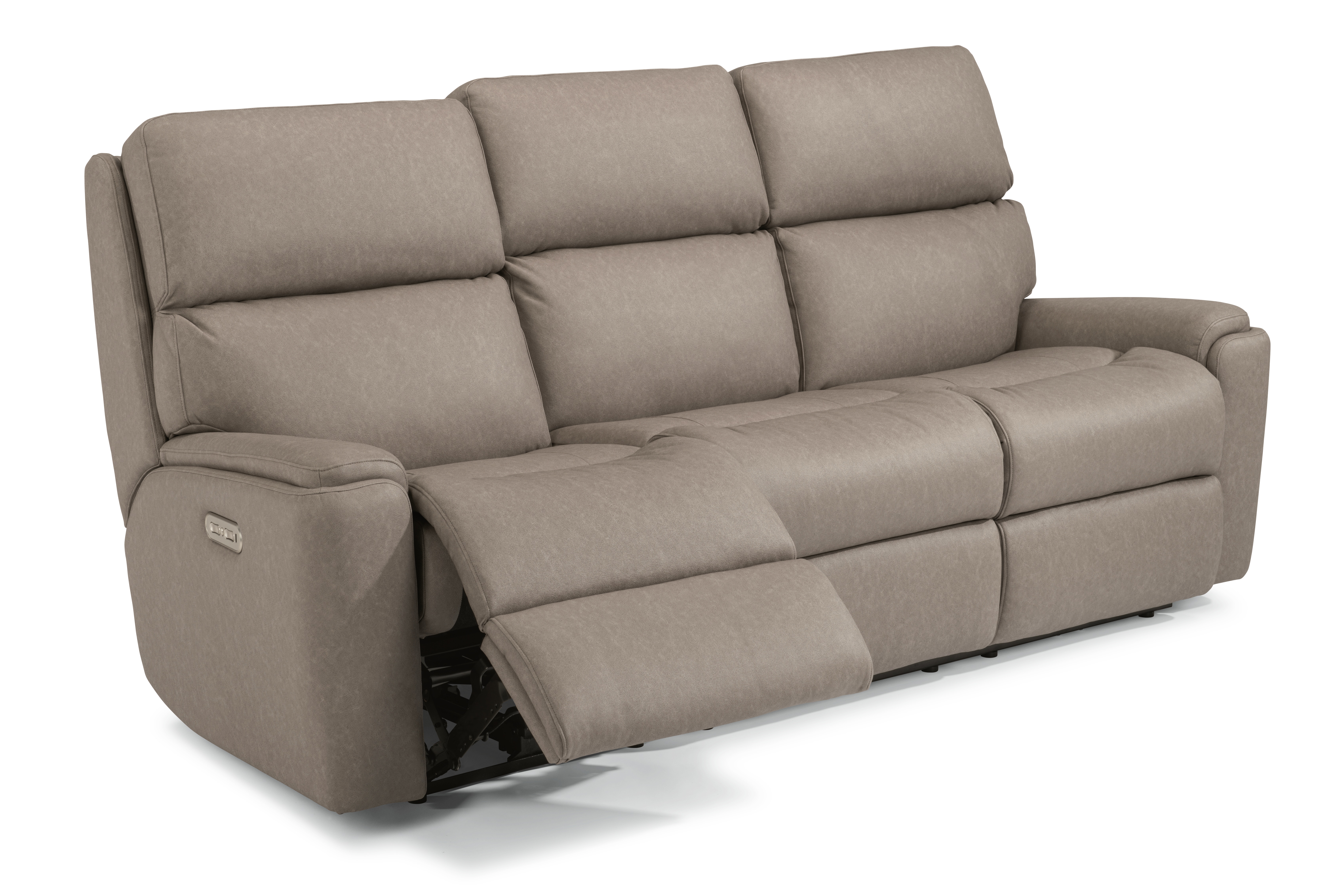 Flexsteel Living Room Power Reclining Sofa With Power Headrests 2904   2904 62h 440 02 Mo0597 