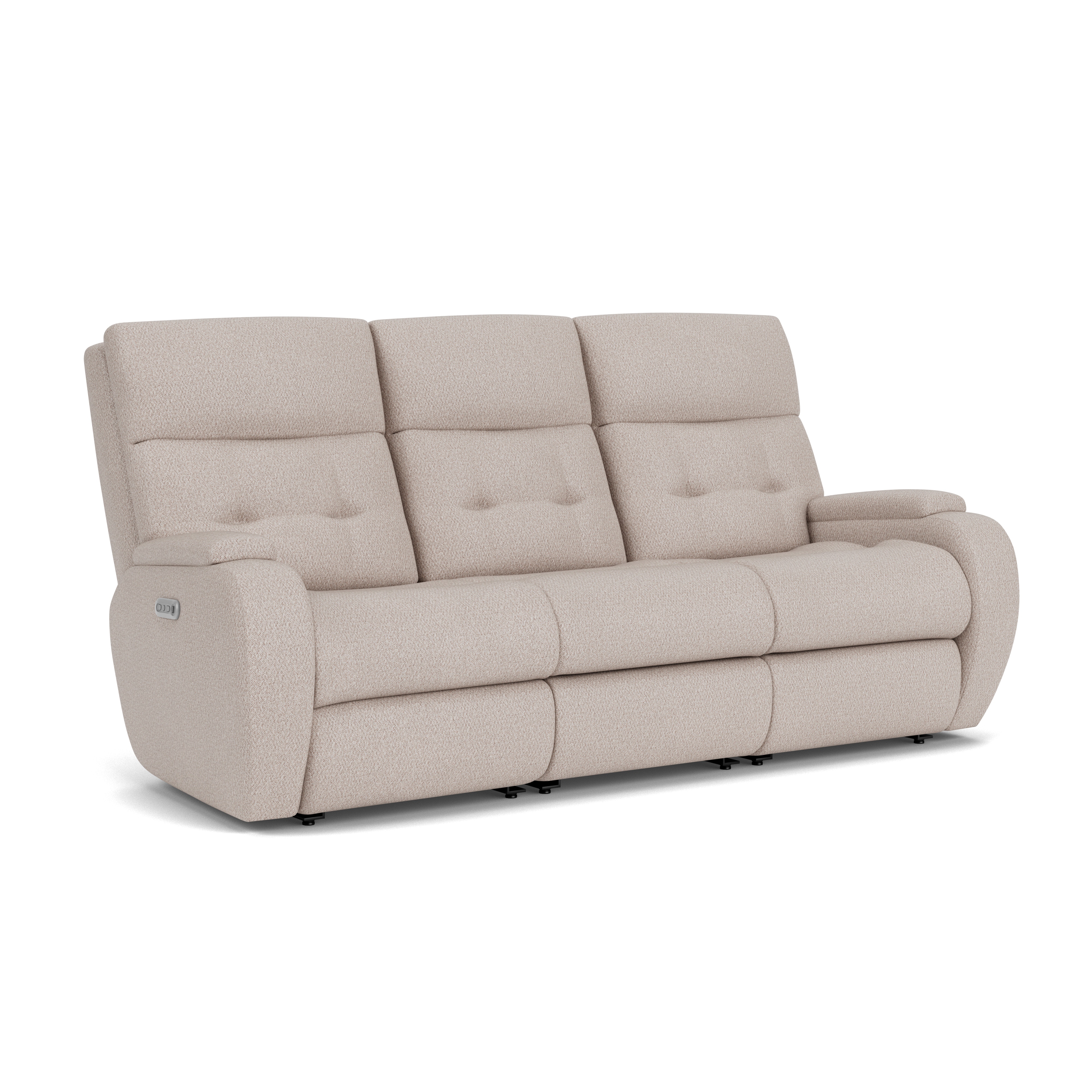 Flexsteel Living Room Power Reclining Sofa With Power Headrests 2906 ...