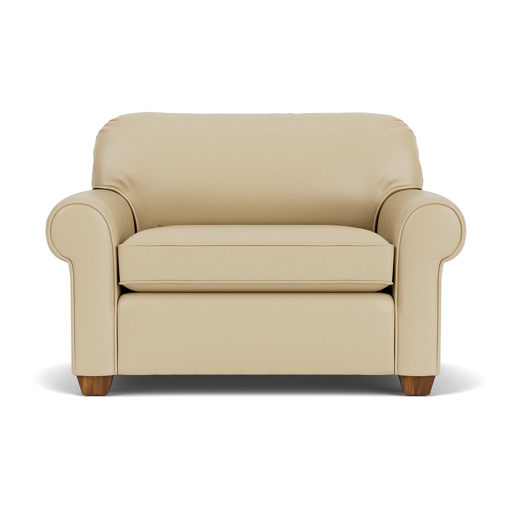 Flexsteel Living Room Chair and a Half 3535101 Furniture Plus Inc