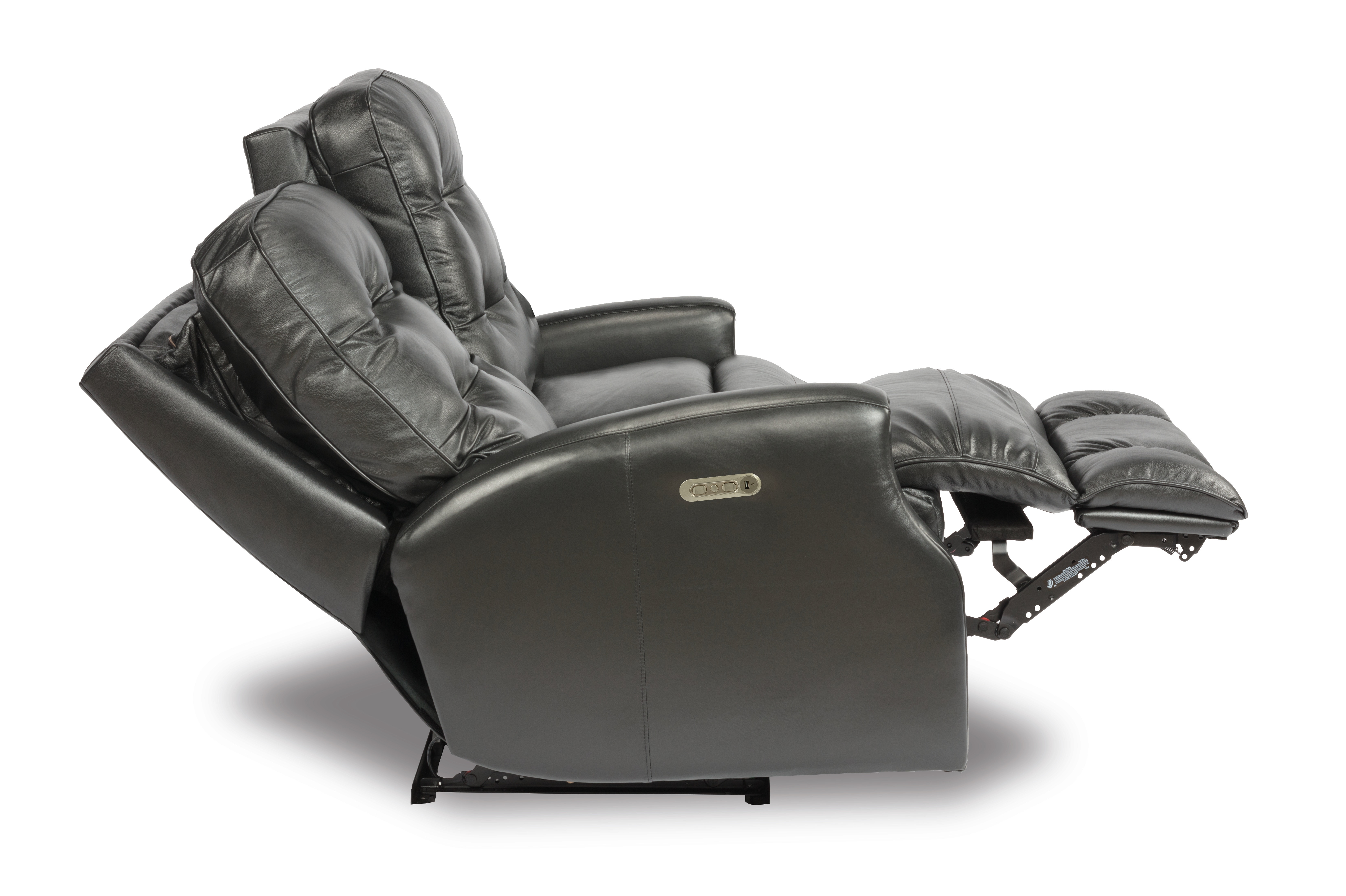 bob classic bonded leather recliner loveseat