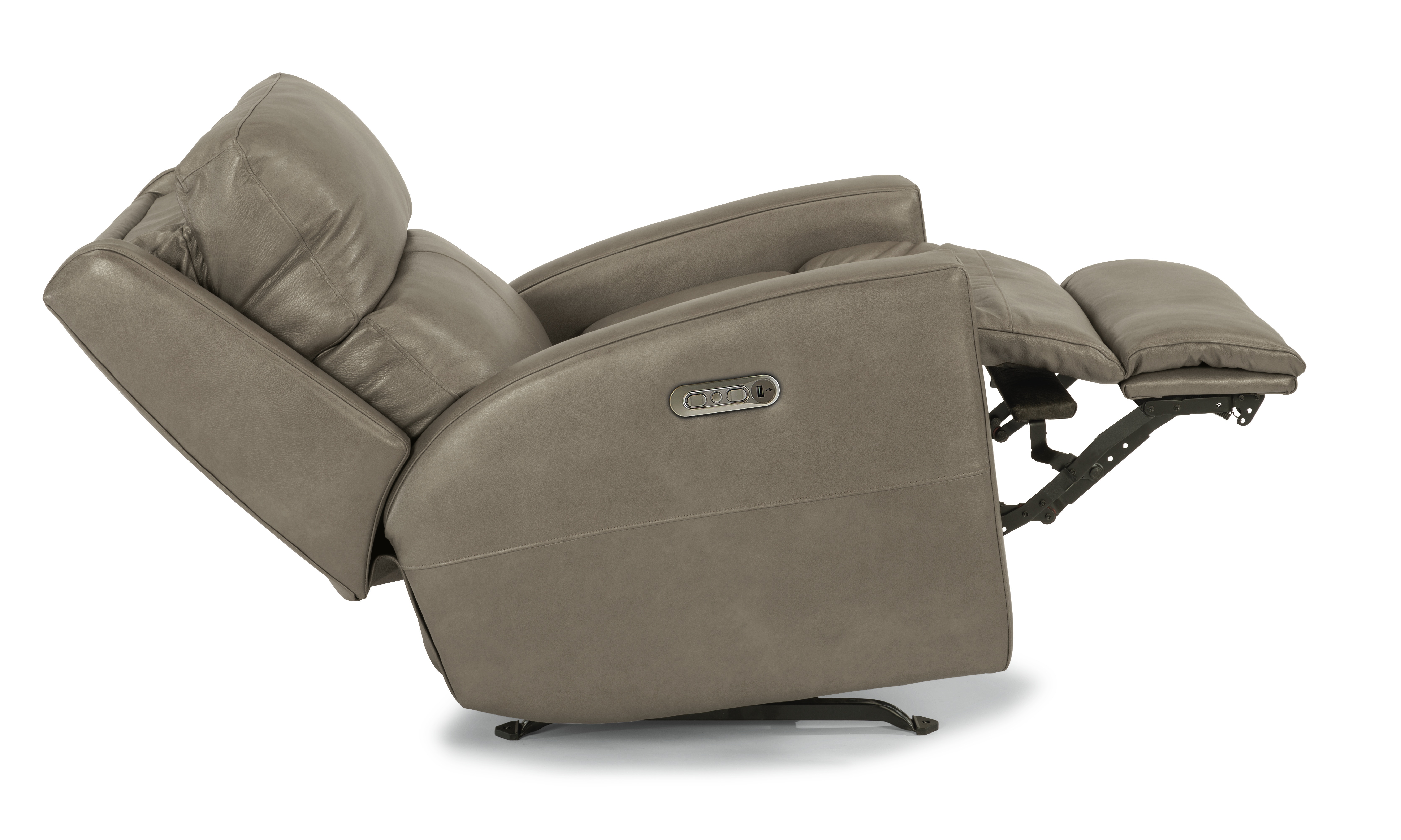 Flexsteel Power Rocking Recliner with Power Headrest 390051H