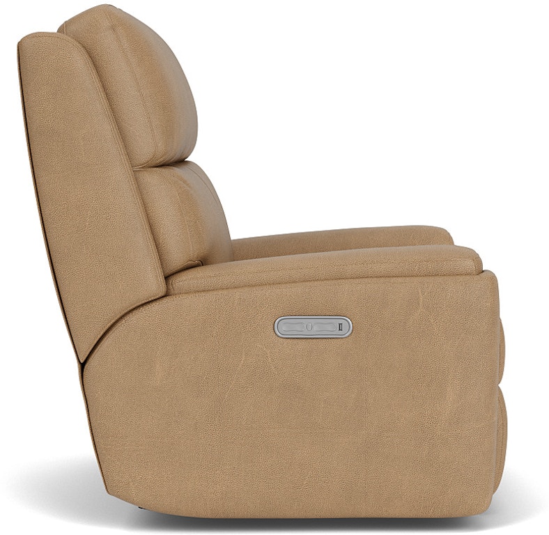 Flexsteel Latitudes - Henry 14889 Casual Power Recliner with Power Headrest  and Power Lumbar Support, Galleria Furniture, Inc.