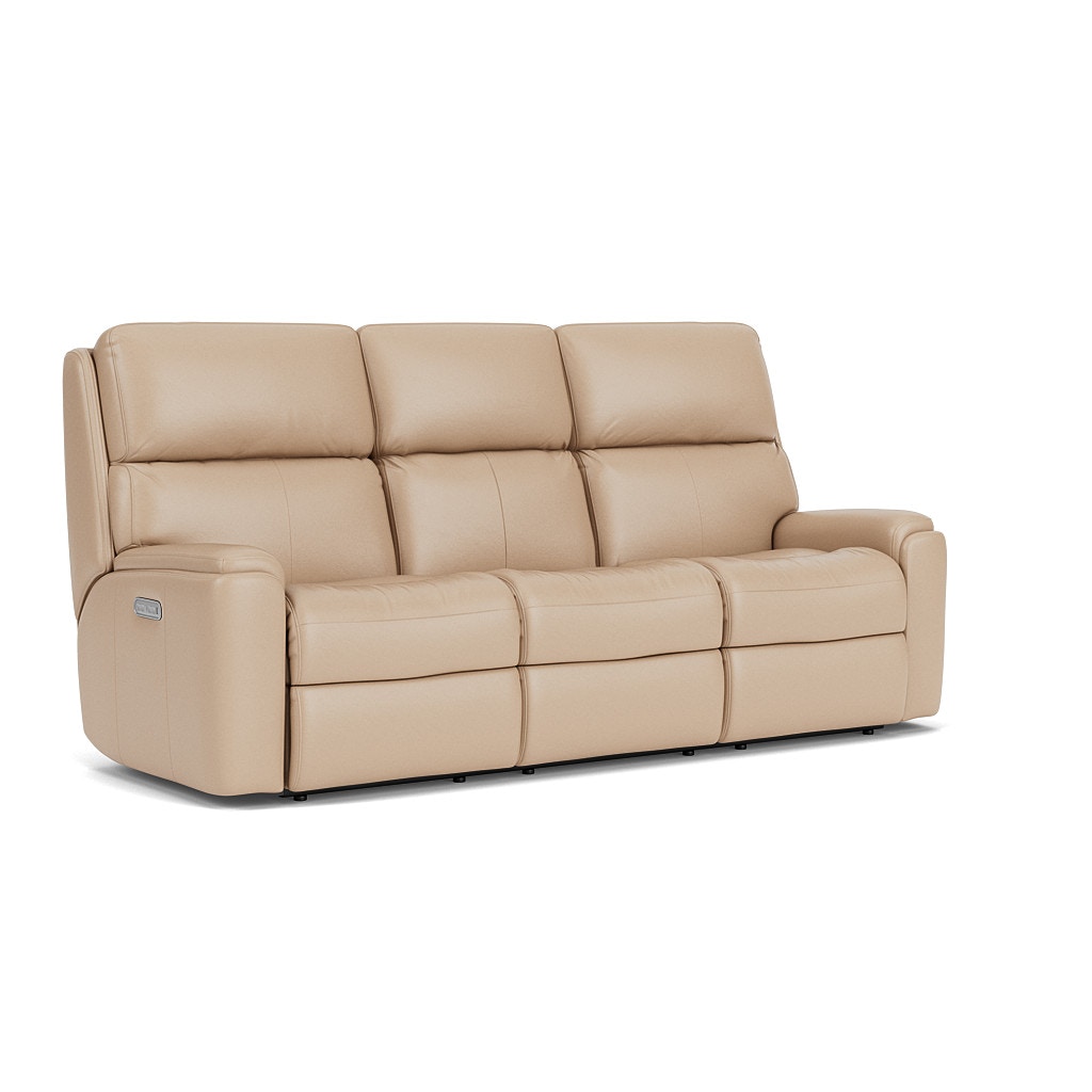 Flexsteel Power Reclining Sofa with Power Headrests 3904-62H