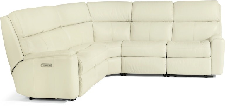 Flexsteel Rio Power Reclining Sectional with Power Headrests 3904-SECTPH