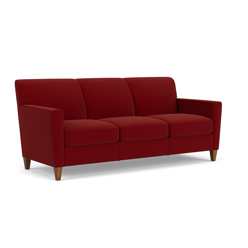 Flexsteel Living Room ThreeCushion Sofa 396631 B.F. Myers Furniture