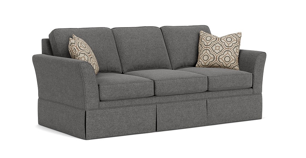 Broyhill alexandria deals gray sofa set