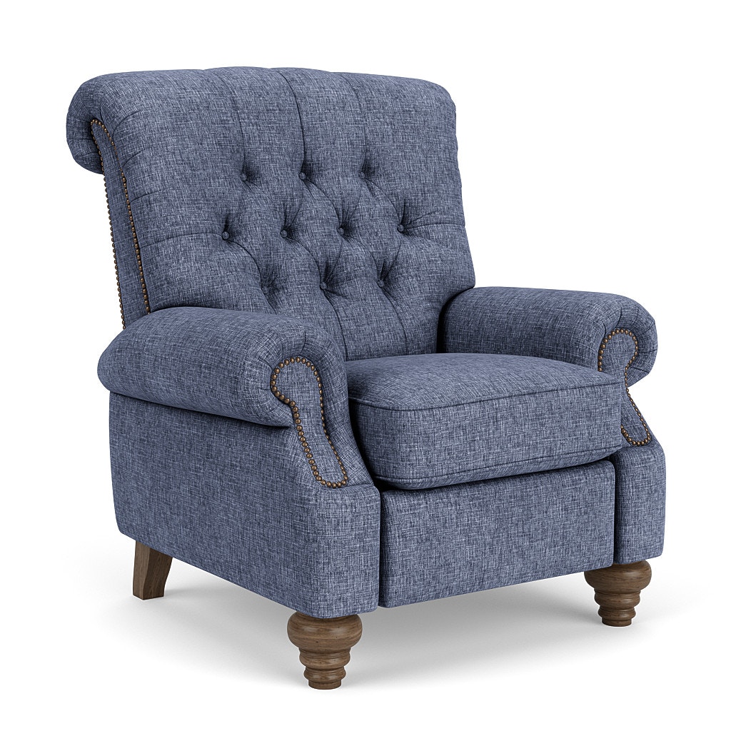 High leg best sale wingback recliner