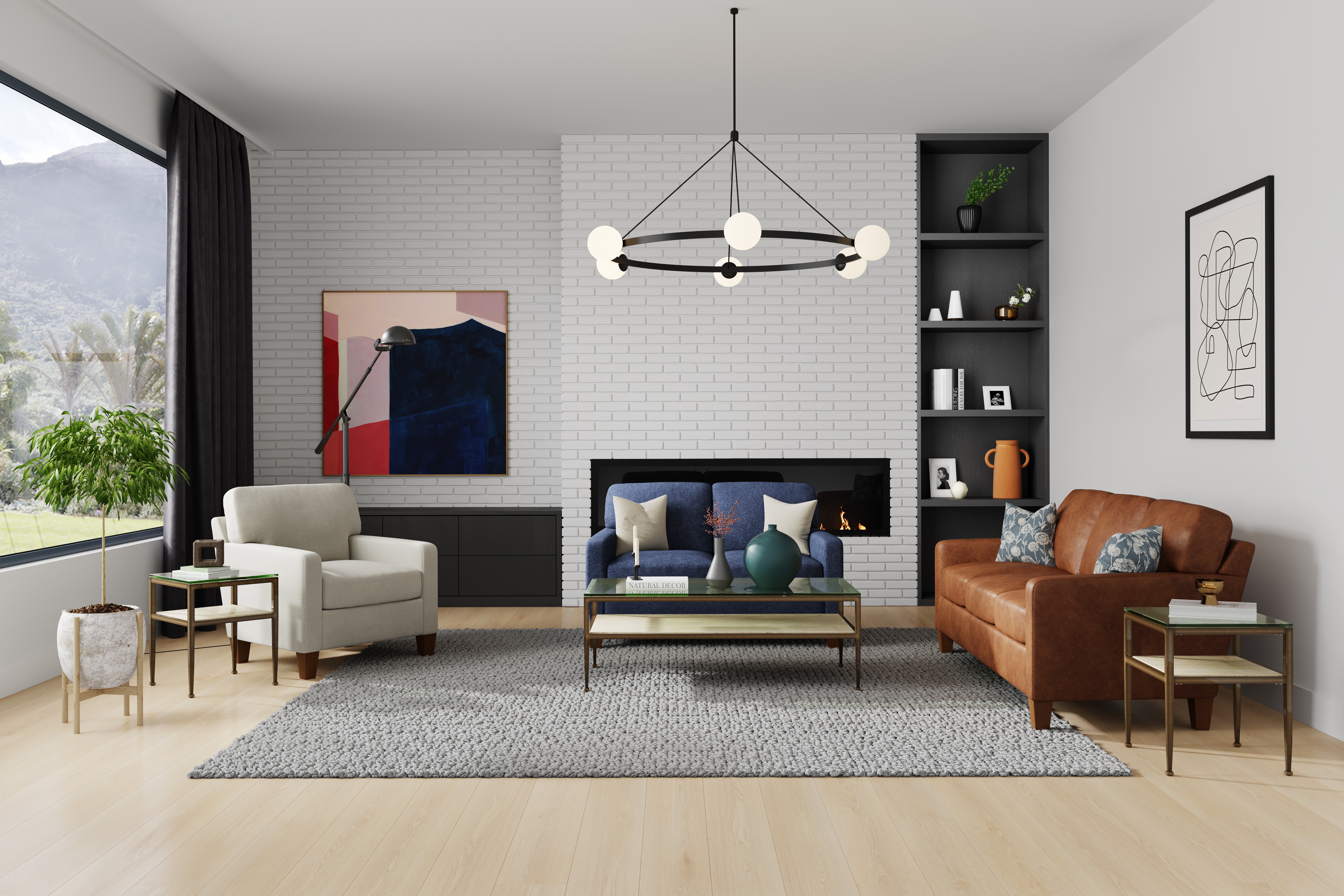Flexsteel Living Room Rectangular Coffee Table W1078-031