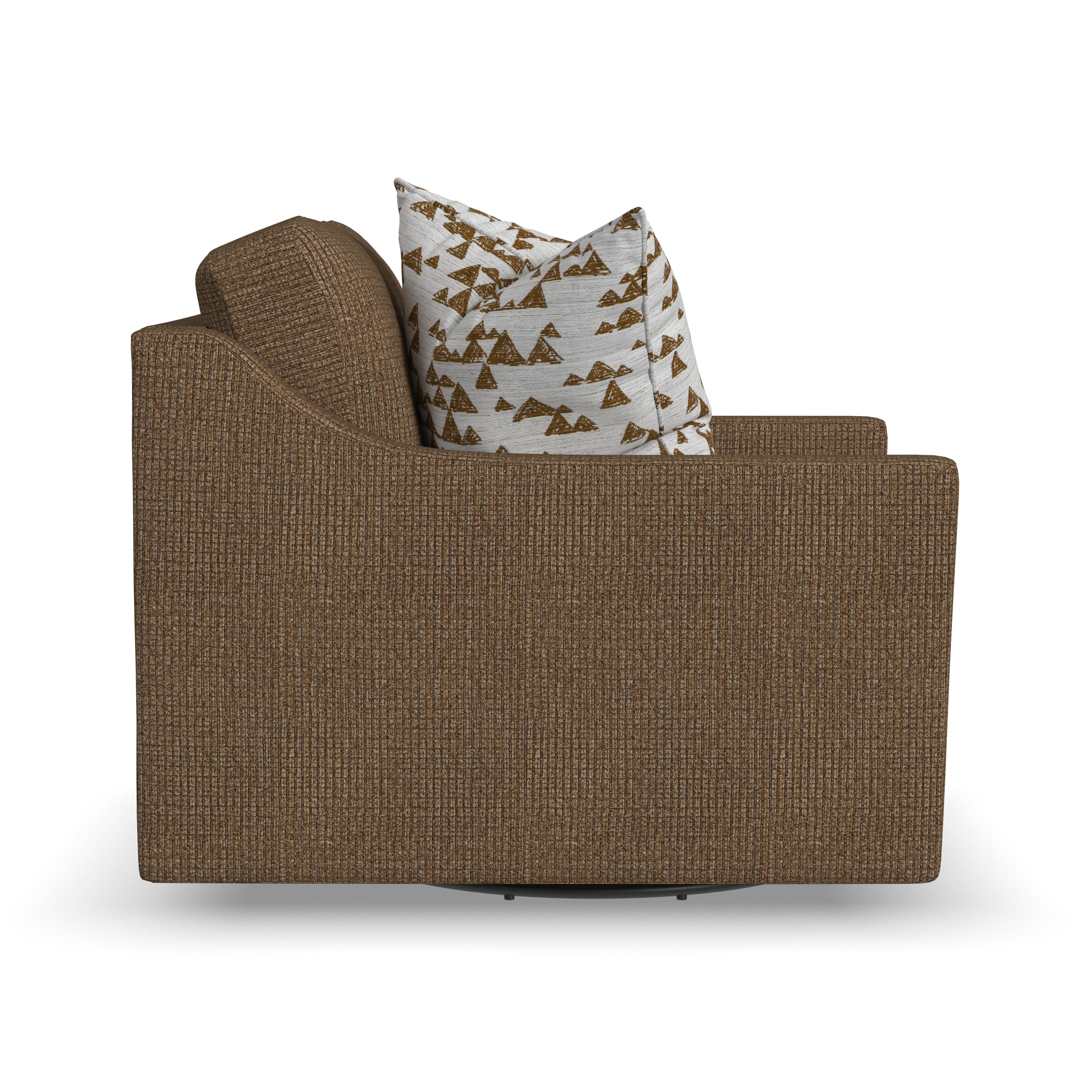 Flexsteel Living Room Swivel Chair 551011 Tar Heel Furniture Gallery