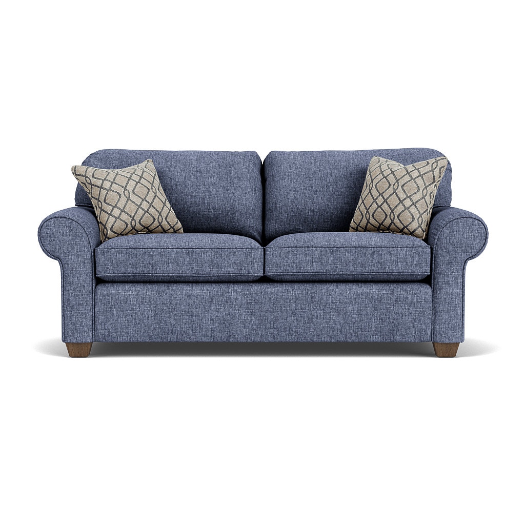 Flexsteel Living Room TwoCushion Sofa 553530 Carol House Furniture