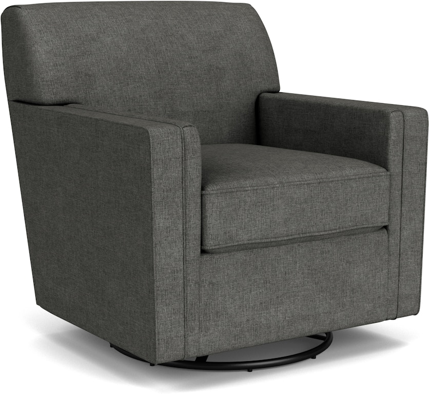 Flexsteel Living Room Swivel Chair - Frazier and Son Furniture ...