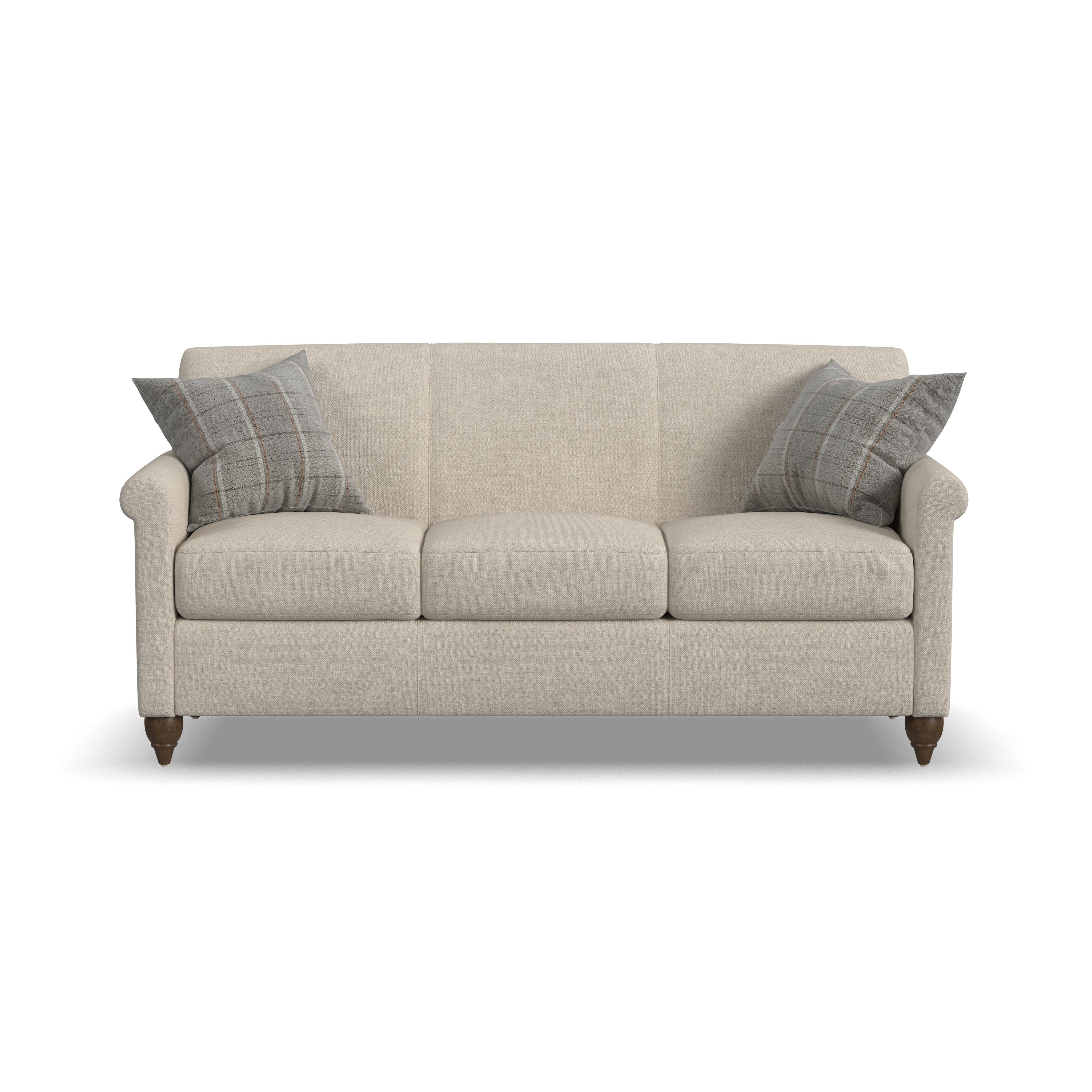 Flexsteel tight back deals sofa