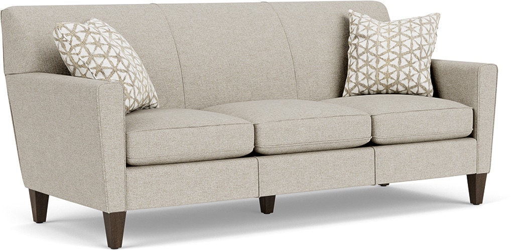 Flexsteel Living Room Three Cushion Sofa 5966 31 Carol House Furniture Maryland Heights