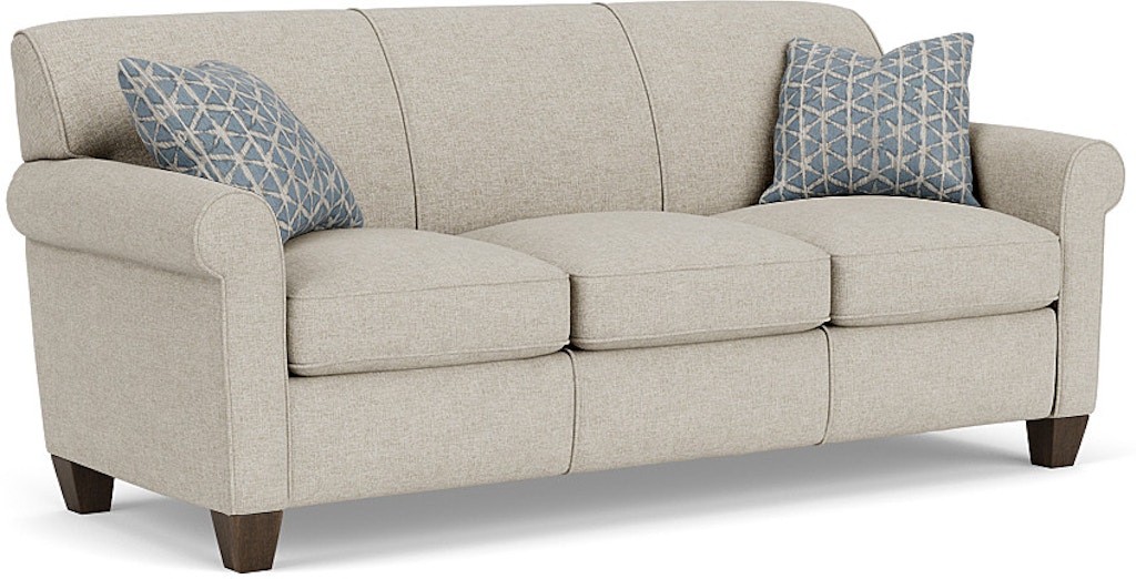 flexsteel living room leather sofa 1131-31