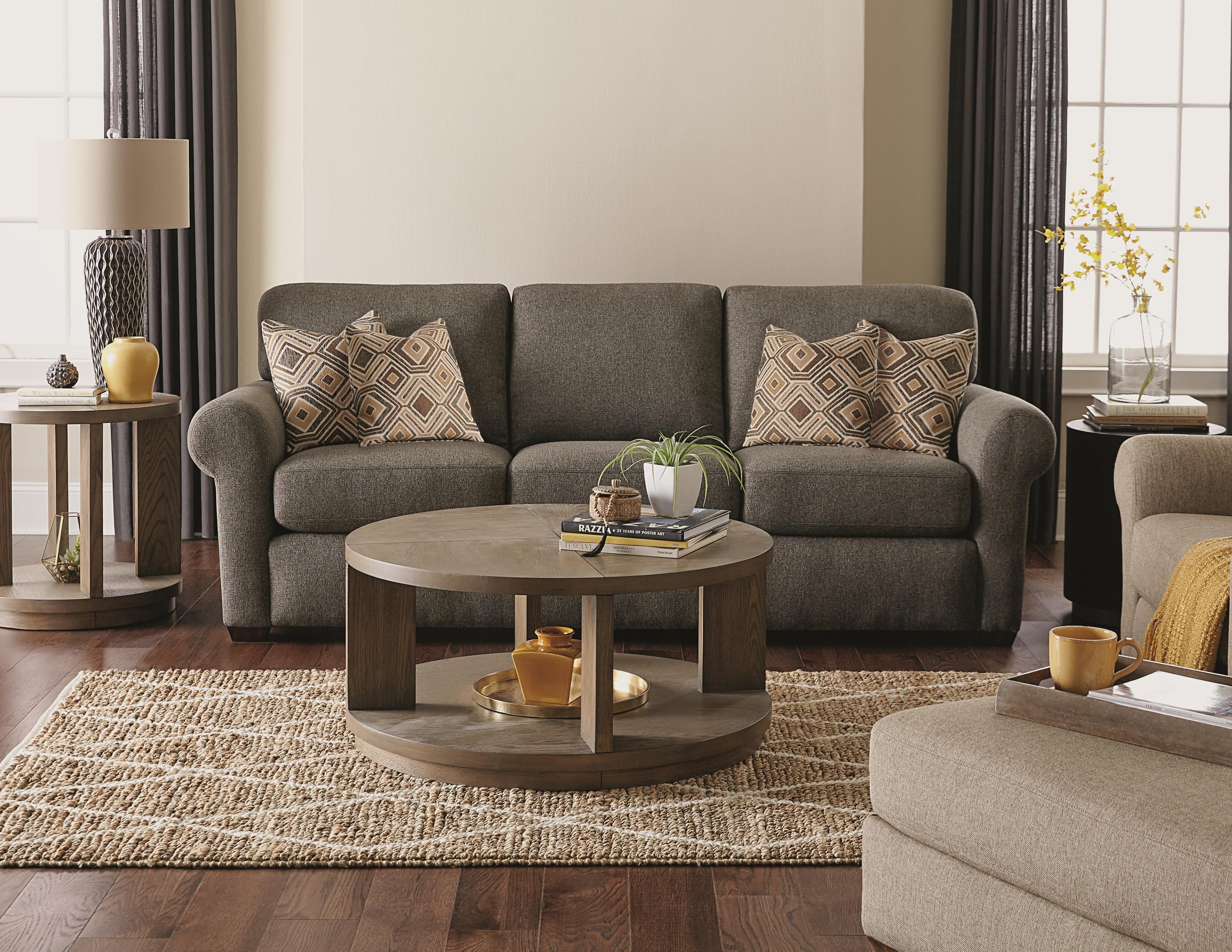 Flexsteel Living Room ThreeCushion Sofa 710031 Flemington