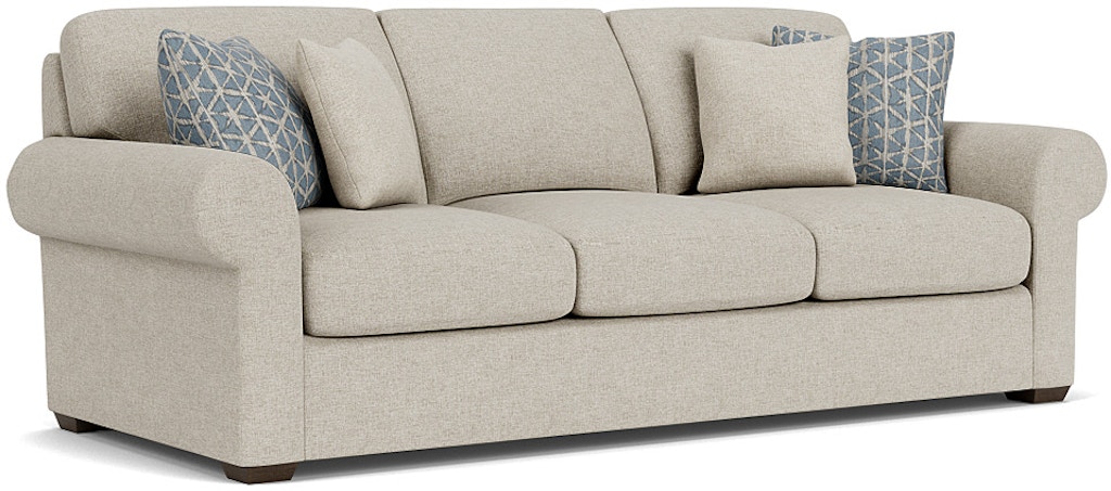 Flexsteel Living Room Large Three-Cushion Sofa 7100-32 - Carol House  Furniture - Maryland Heights