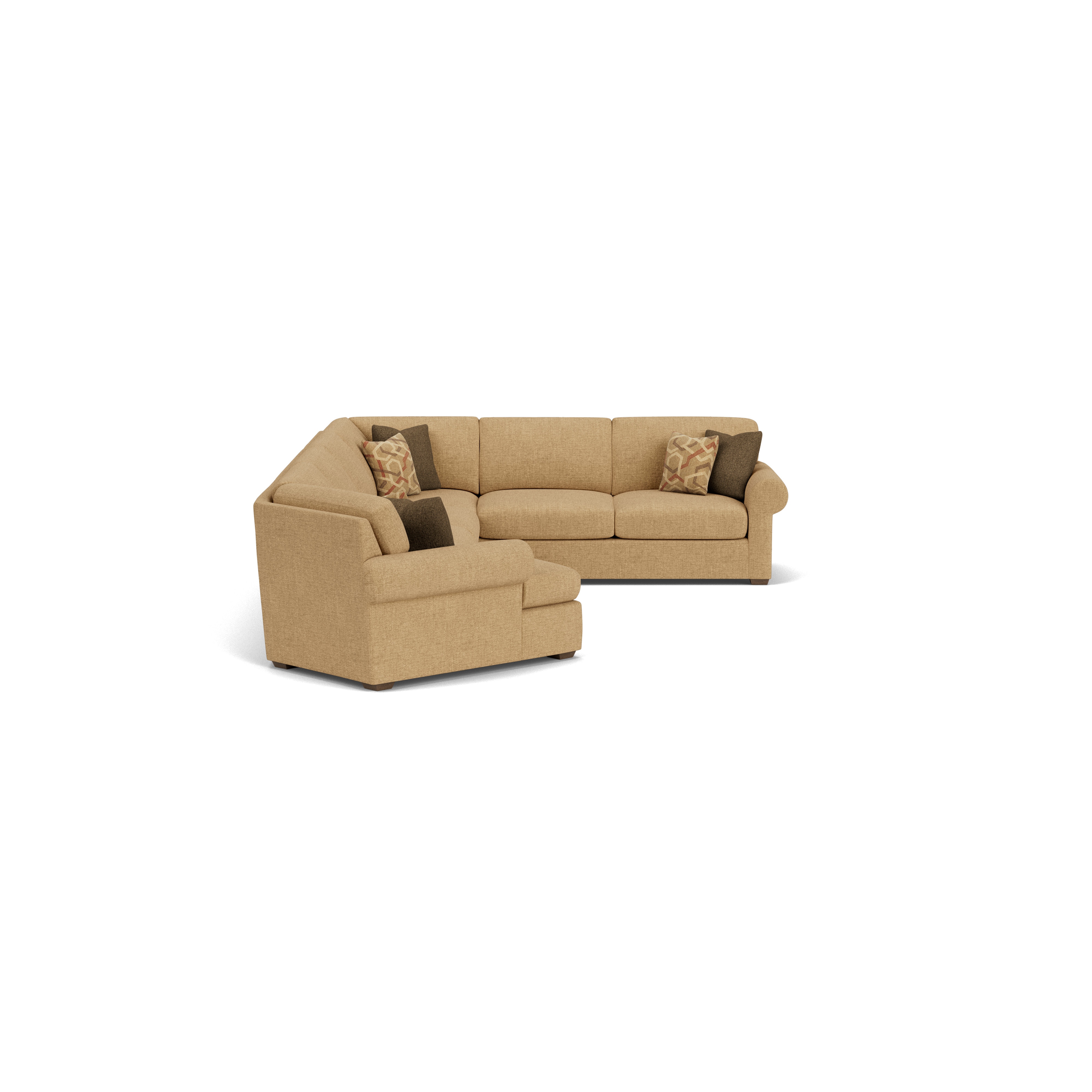 Flexsteel randall store sectional