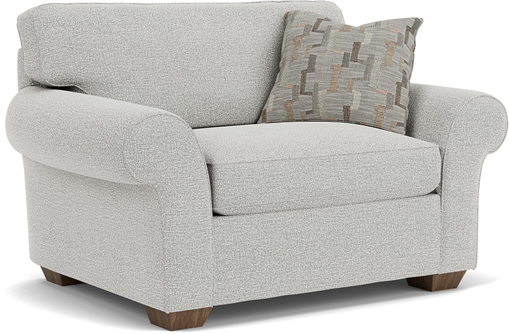 Flexsteel Living Room Chair and a Half 7305101 Furniture Market