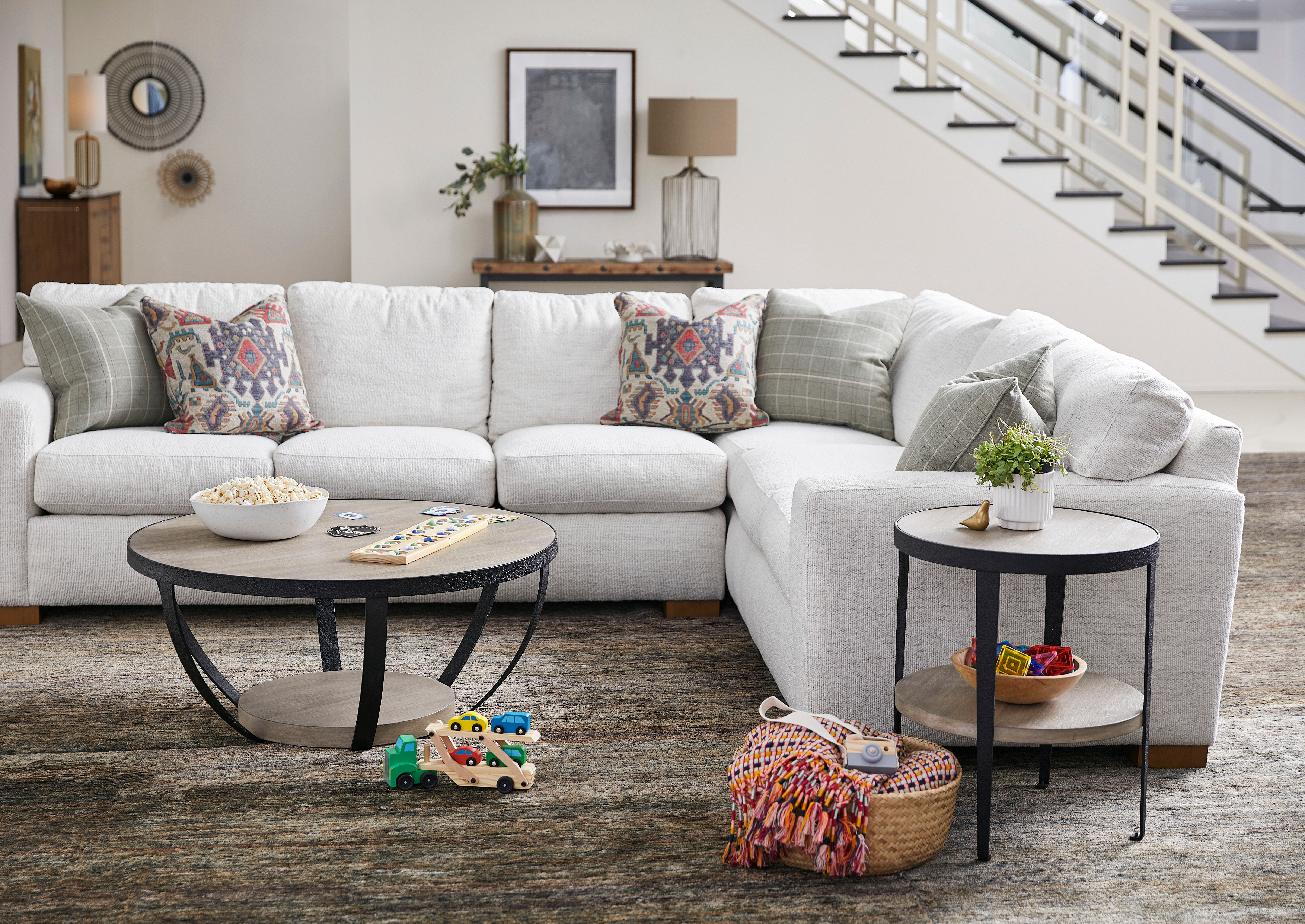 Flexsteel Living Room Sectional 7399SECT Quality Furniture Murfreesboro, TN