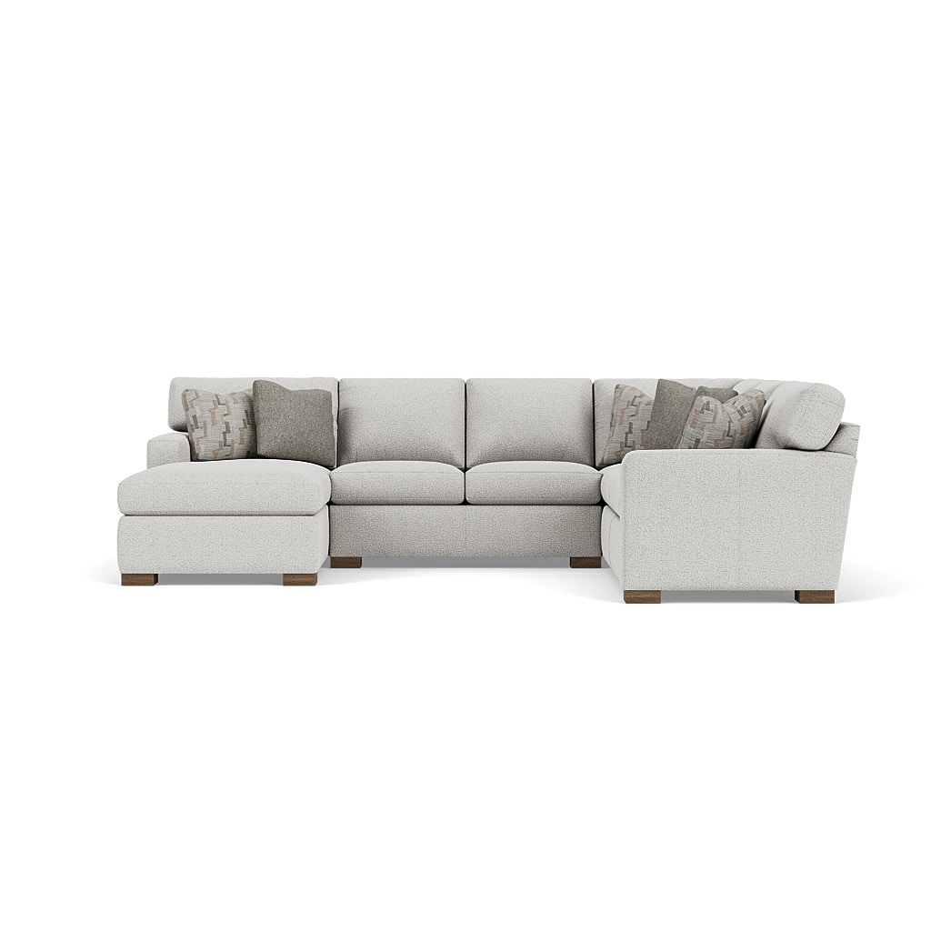 Flexsteel Living Room Sectional 7399SECT Quality Furniture Murfreesboro, TN