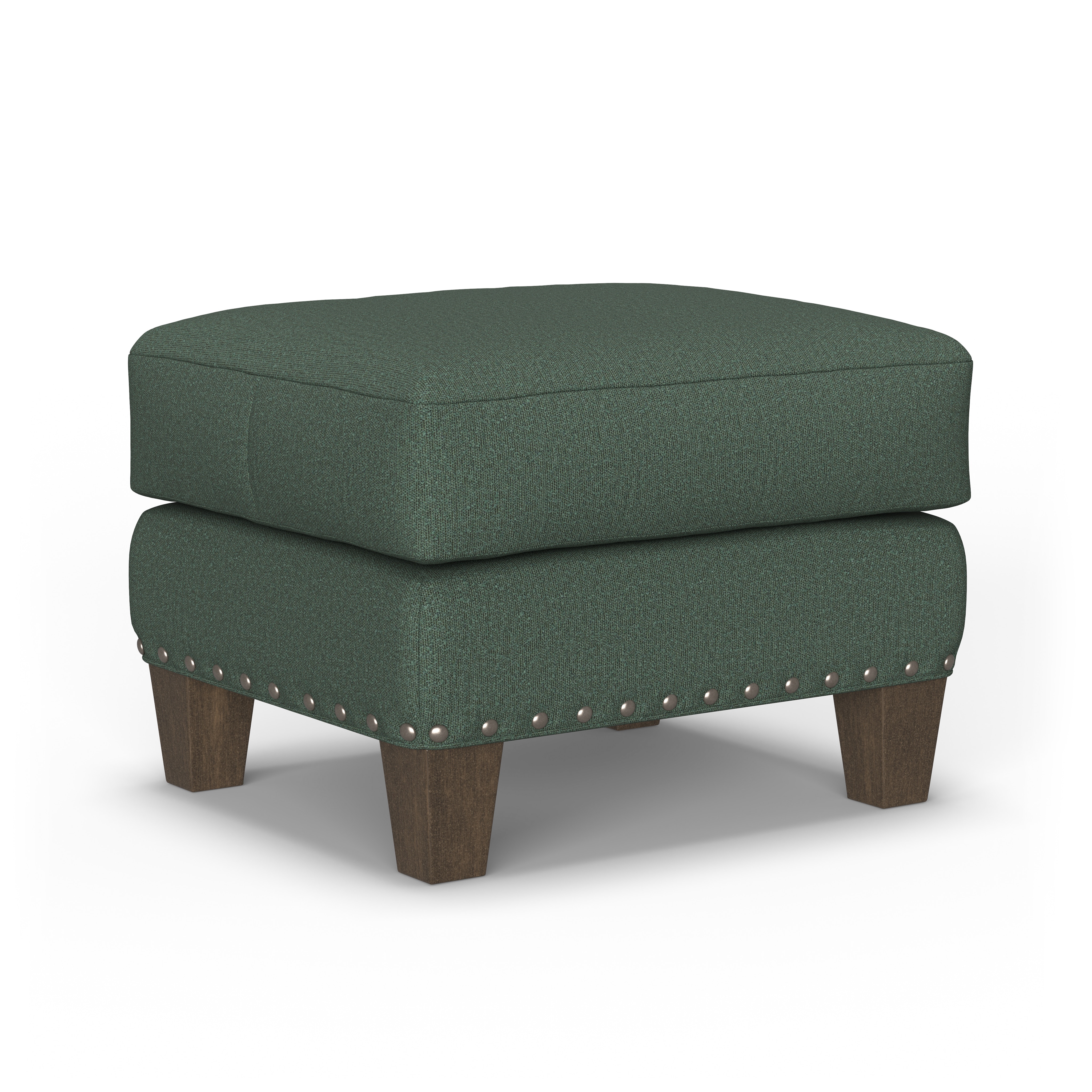 ^_^ 　NOANA ottoman Cabana Ottoman, Almond Long Hair Sherpa and Walnut