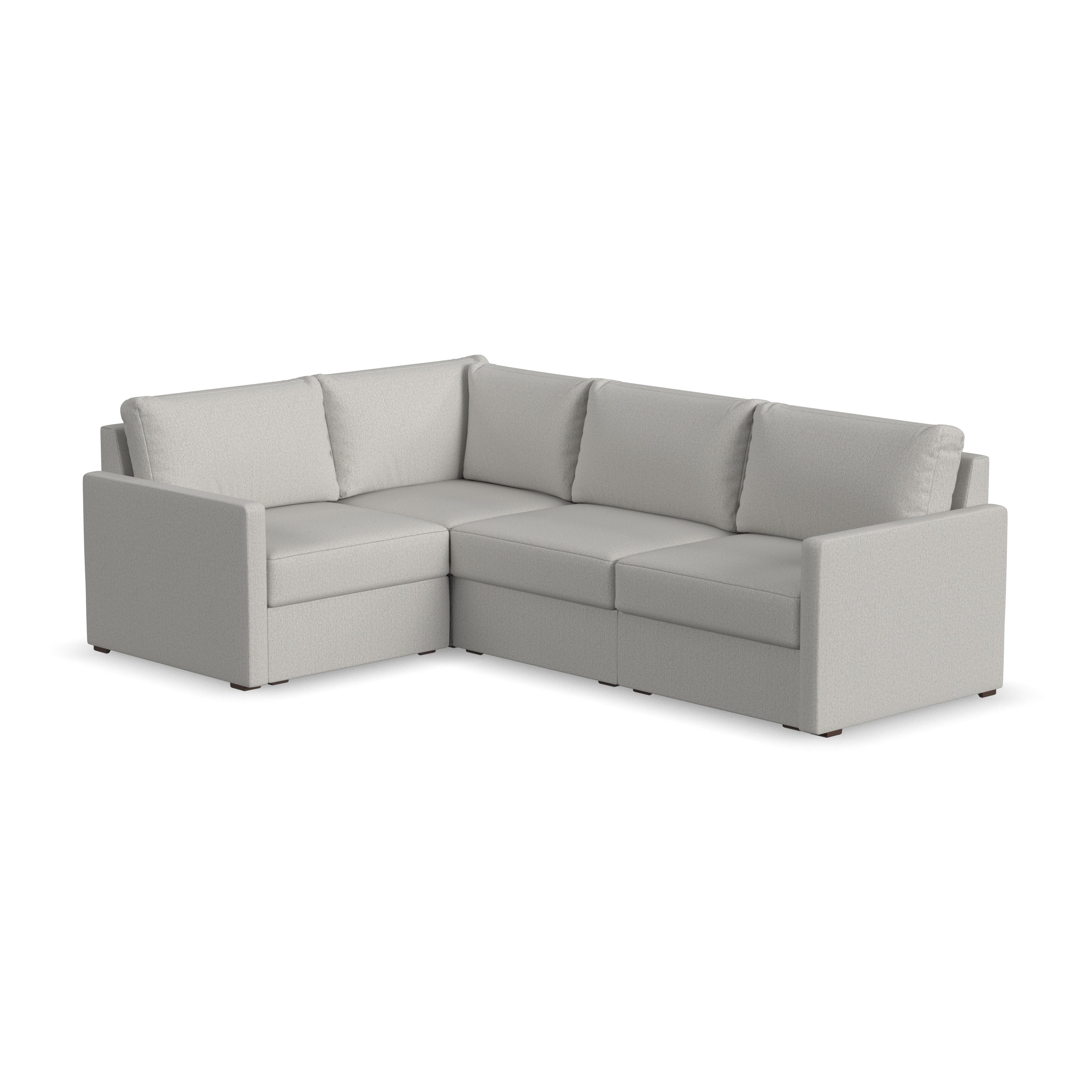 Flexsteel 4-Seat Sectional - Frost 90224NSEC31301