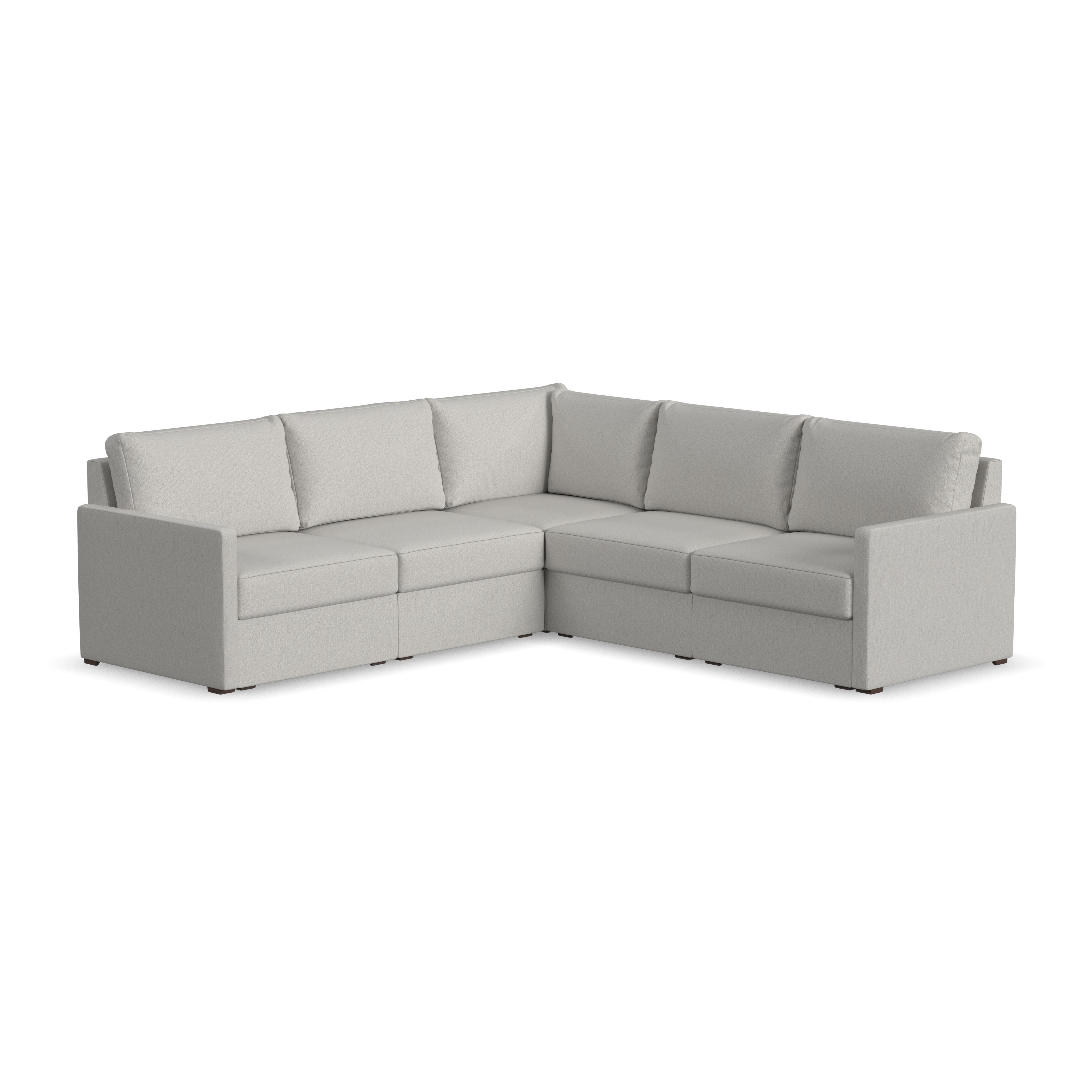 Flexsteel 5-Seat Sectional - Frost 90225NSEC31301
