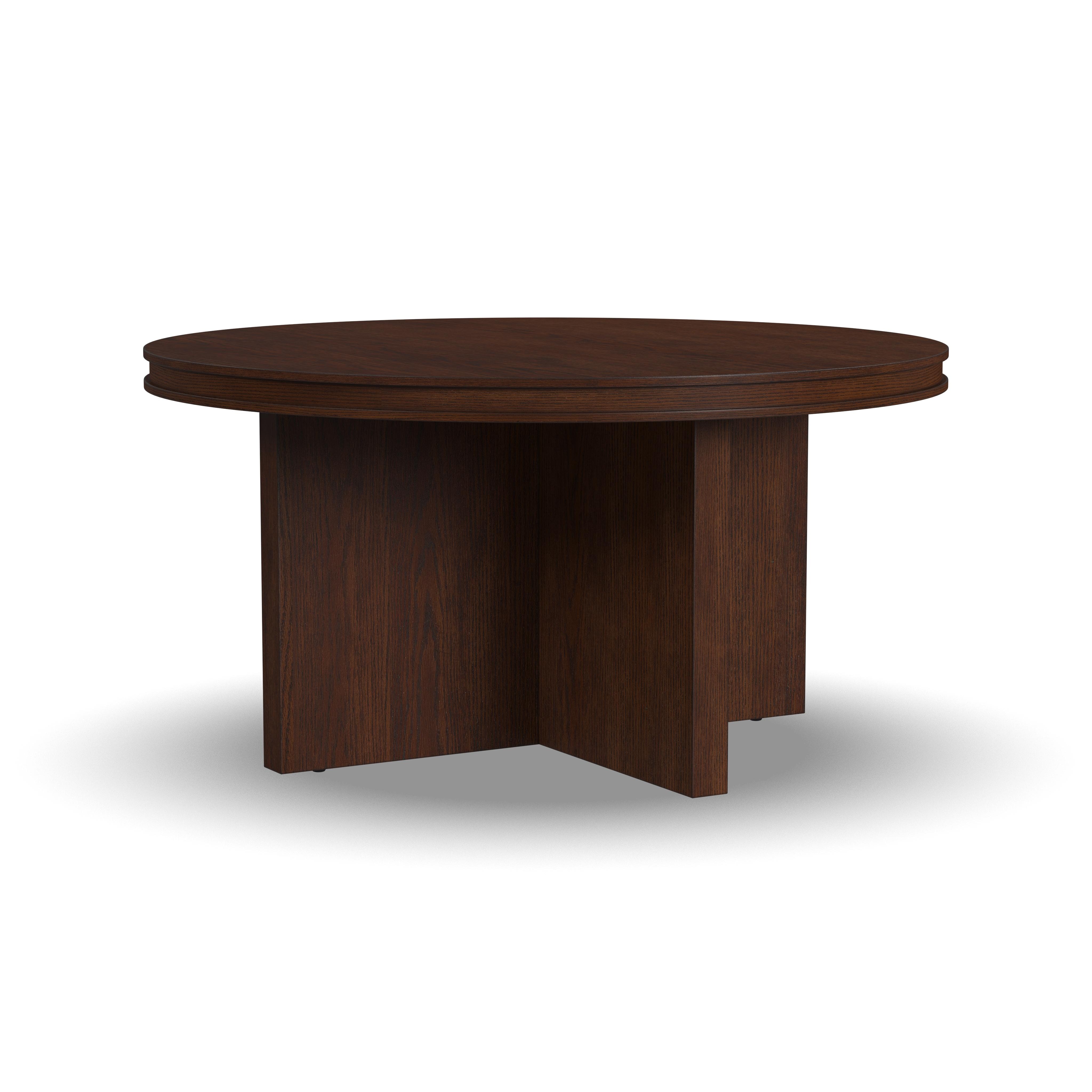 Flexsteel round coffee deals table