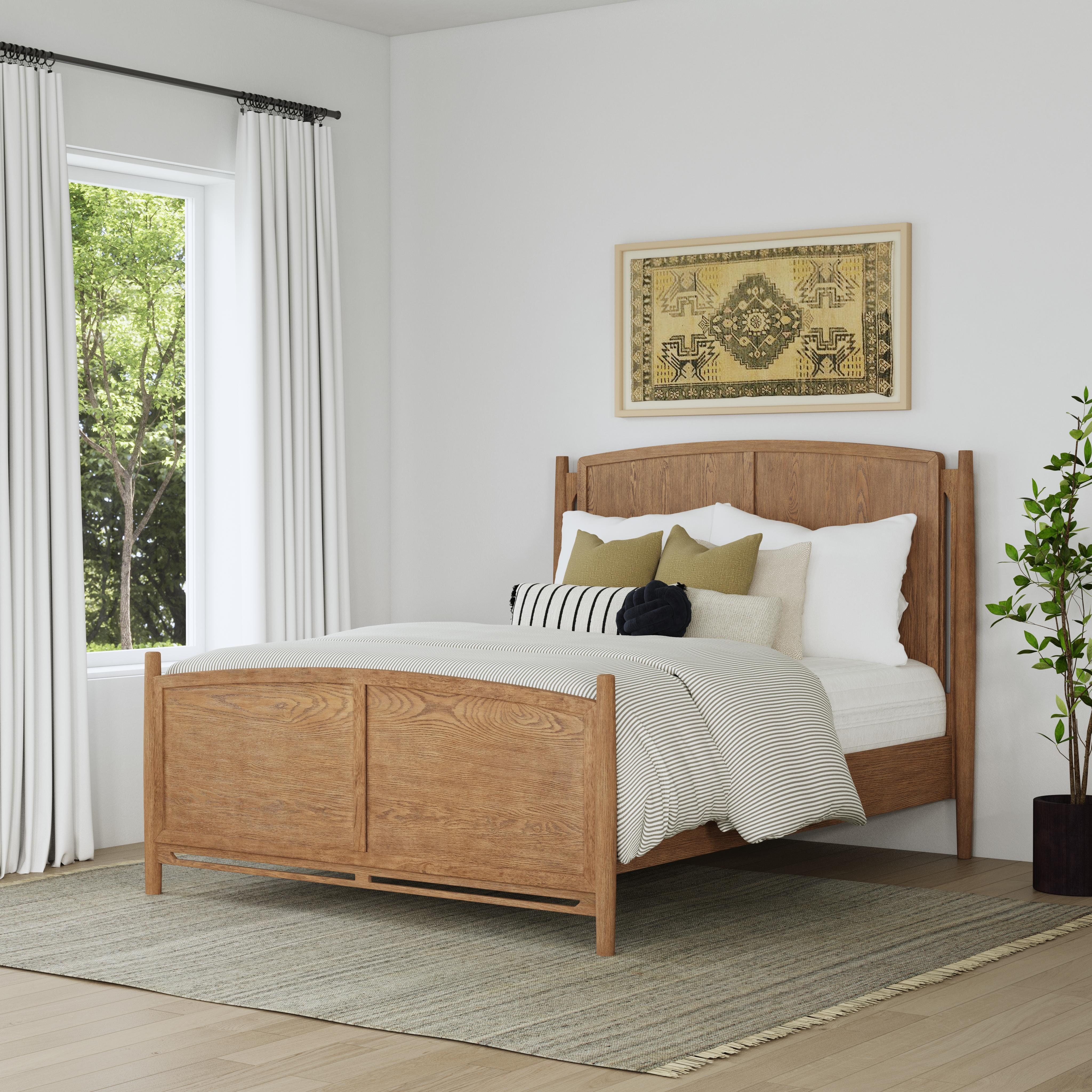 Flexsteel Verona Queen Panel Bed - Thumbnail 4