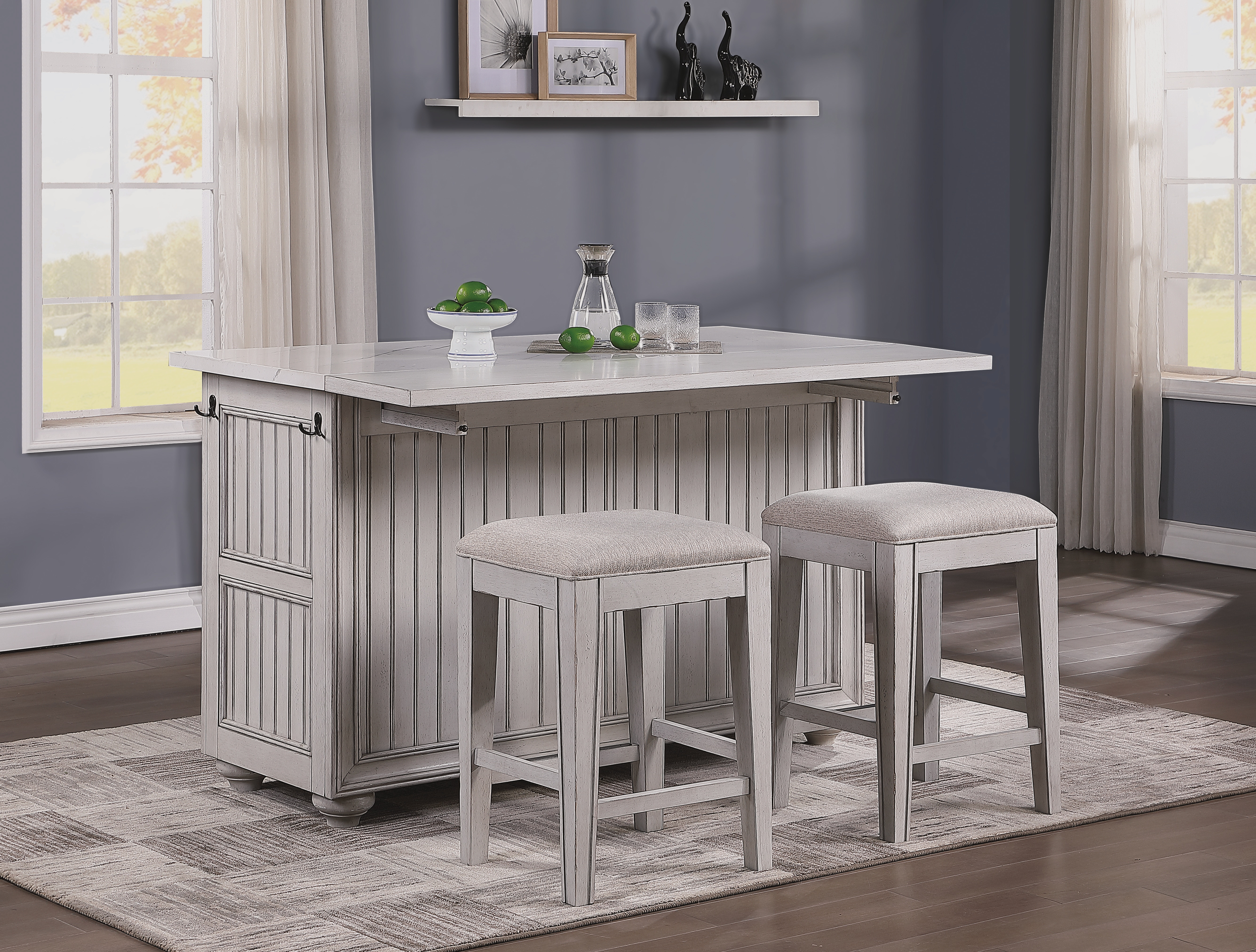 Flexsteel Casual Dining Kitchen Island W1070-828 - FX Marcotte