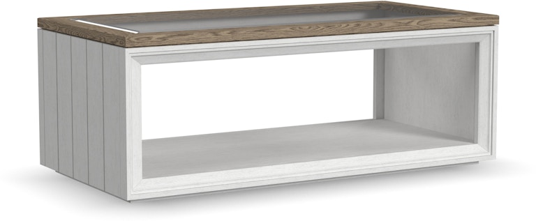 Flexsteel Melody Rectangular Coffee Table with Casters W1072-0311