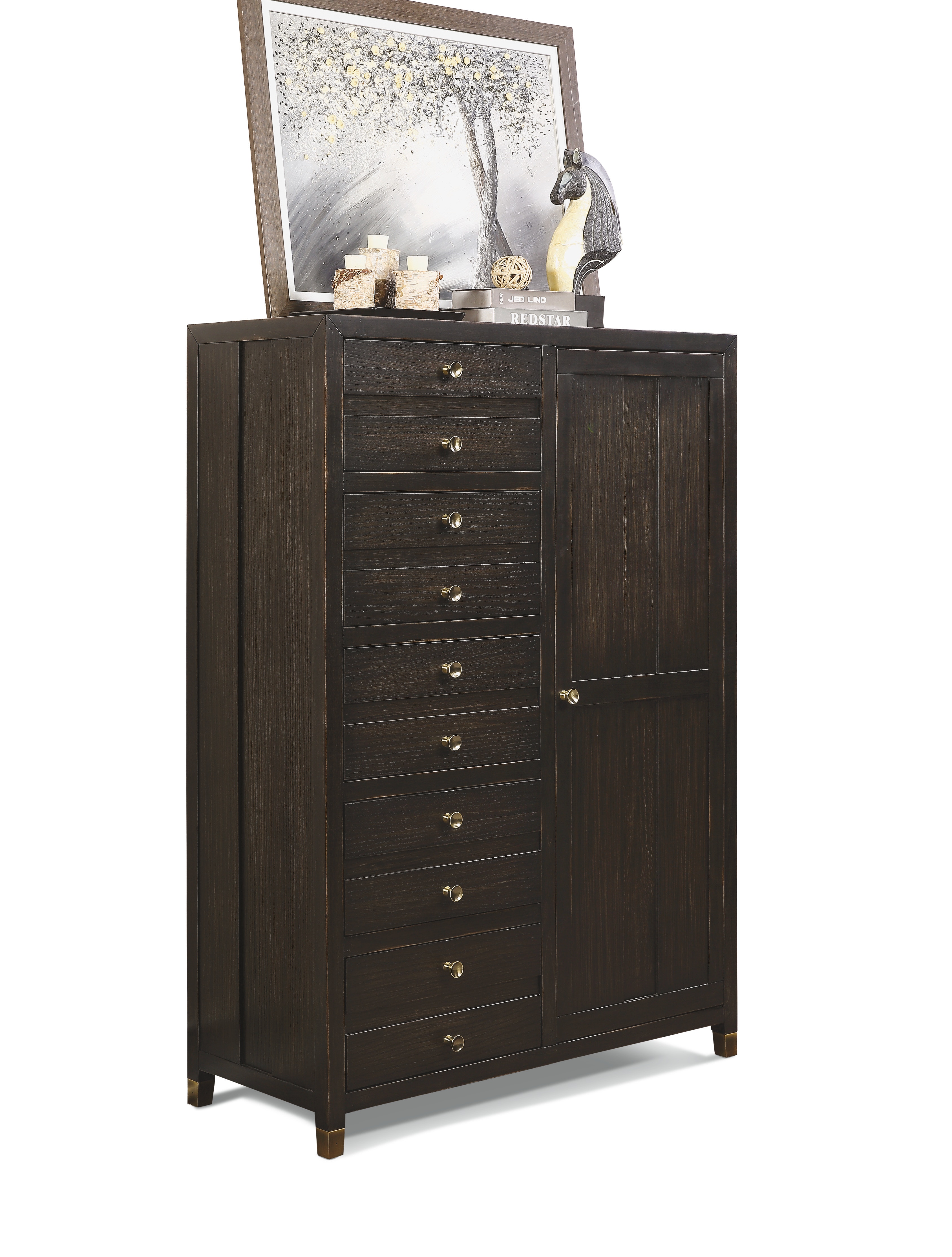 7 drawer gentleman's deals chest